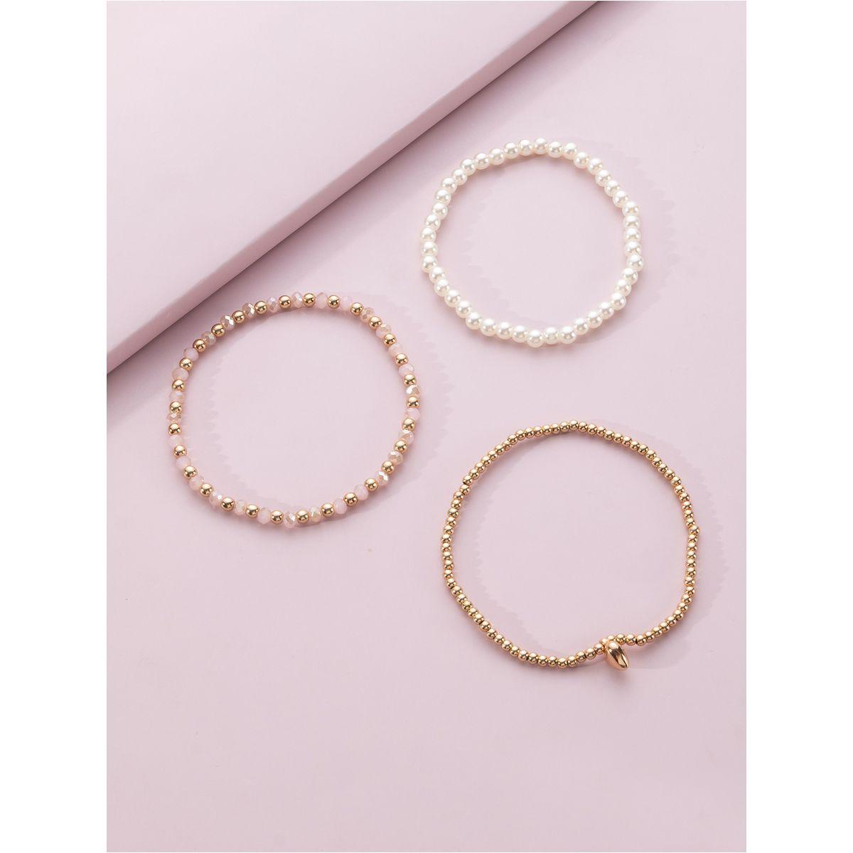 Styli Set of 3 - Beaded Anklet Set-women-watchesandjewellery-jewellery-anklets-image-3