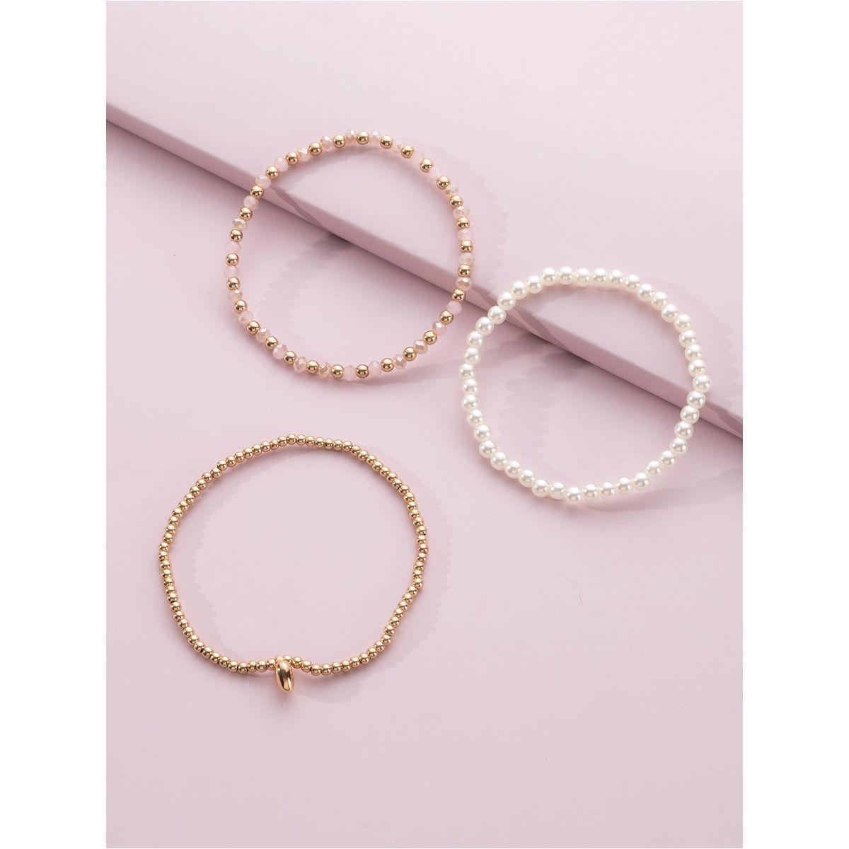 Styli Set of 3 - Beaded Anklet Set-women-watchesandjewellery-jewellery-anklets-image-5