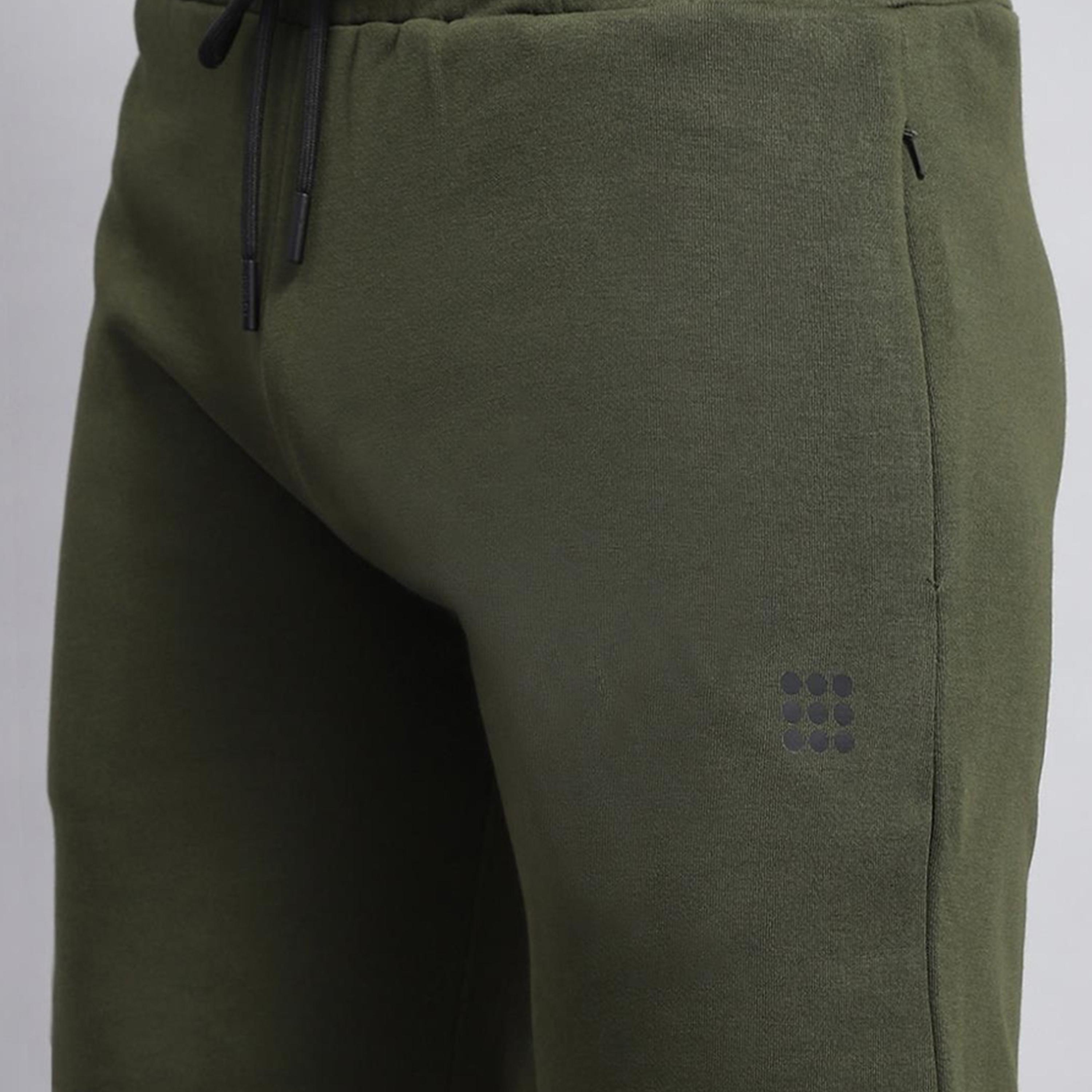 روك.ات ×ستايلي-  شورت قصير سادة أخضر للرجال-men-clothing-bottoms-shorts-image-6