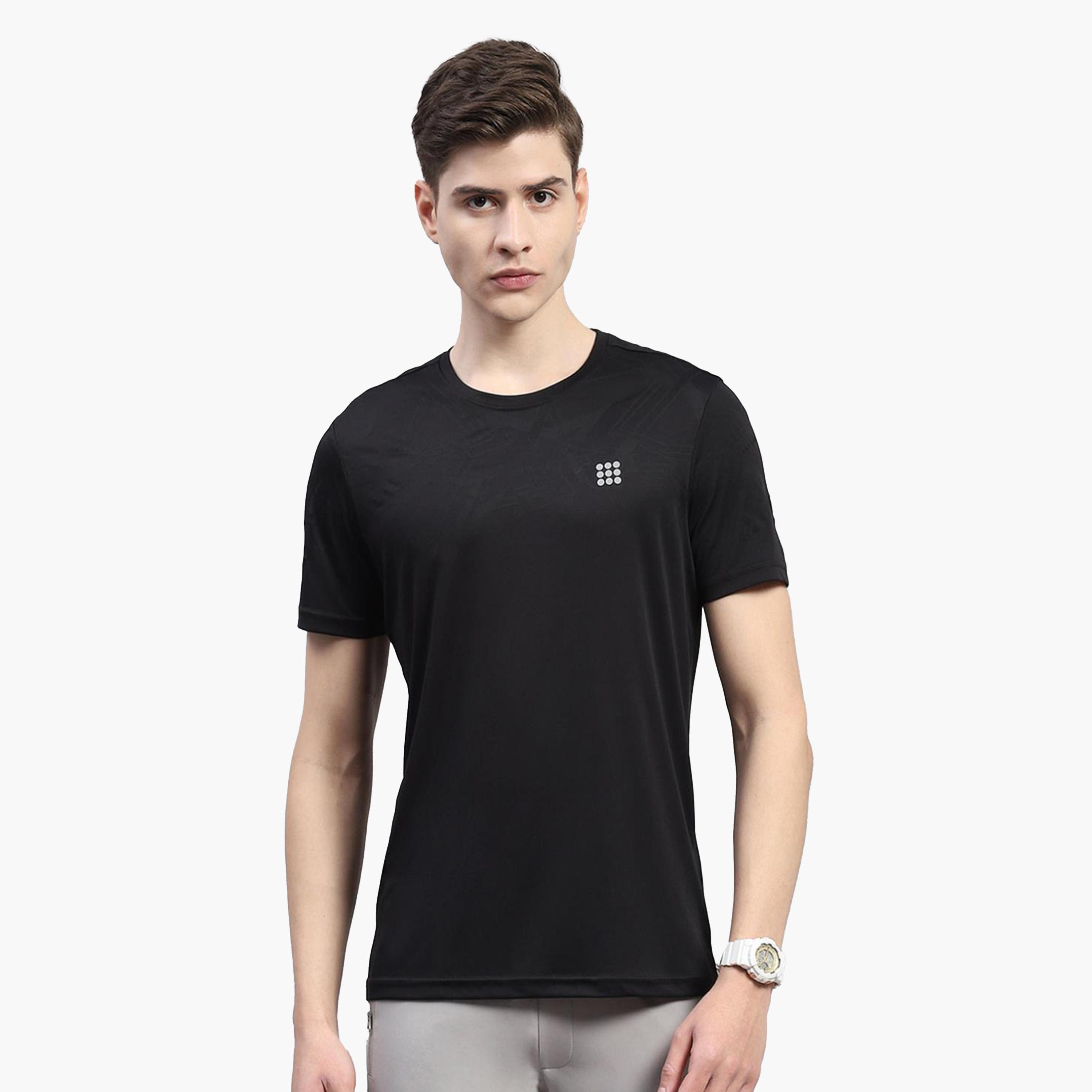Rock.it X Styli Men Black Solid Round Neck Short Sleeves T Shirt-men-clothing-tshirtsandpolos-tshirts-image-1