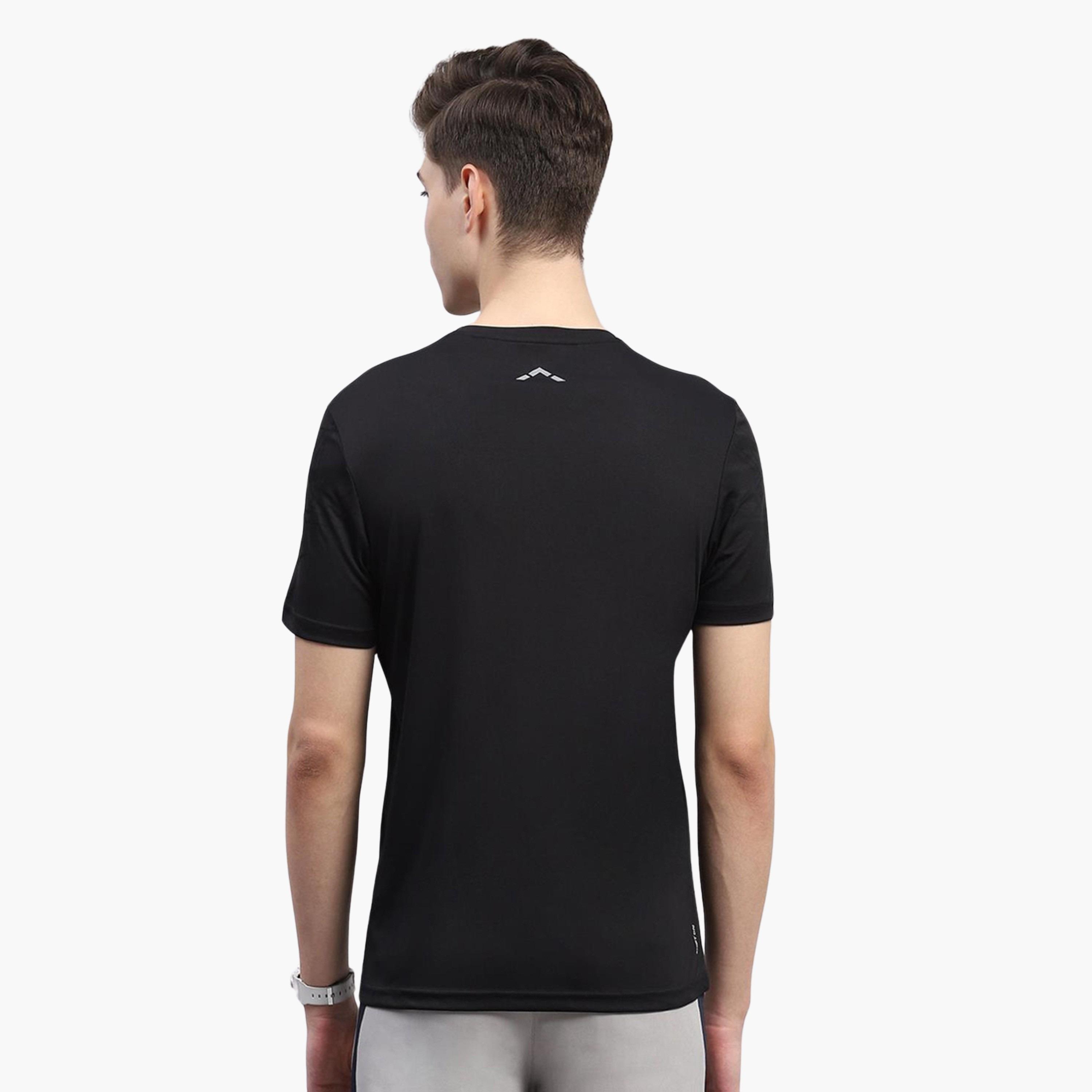 روك.ات ×ستايلي-  تي شيرت رجالي أسود سادة رقبة دائرية وأكمام قصيرة-men-clothing-tshirtsandpolos-tshirts-image-4