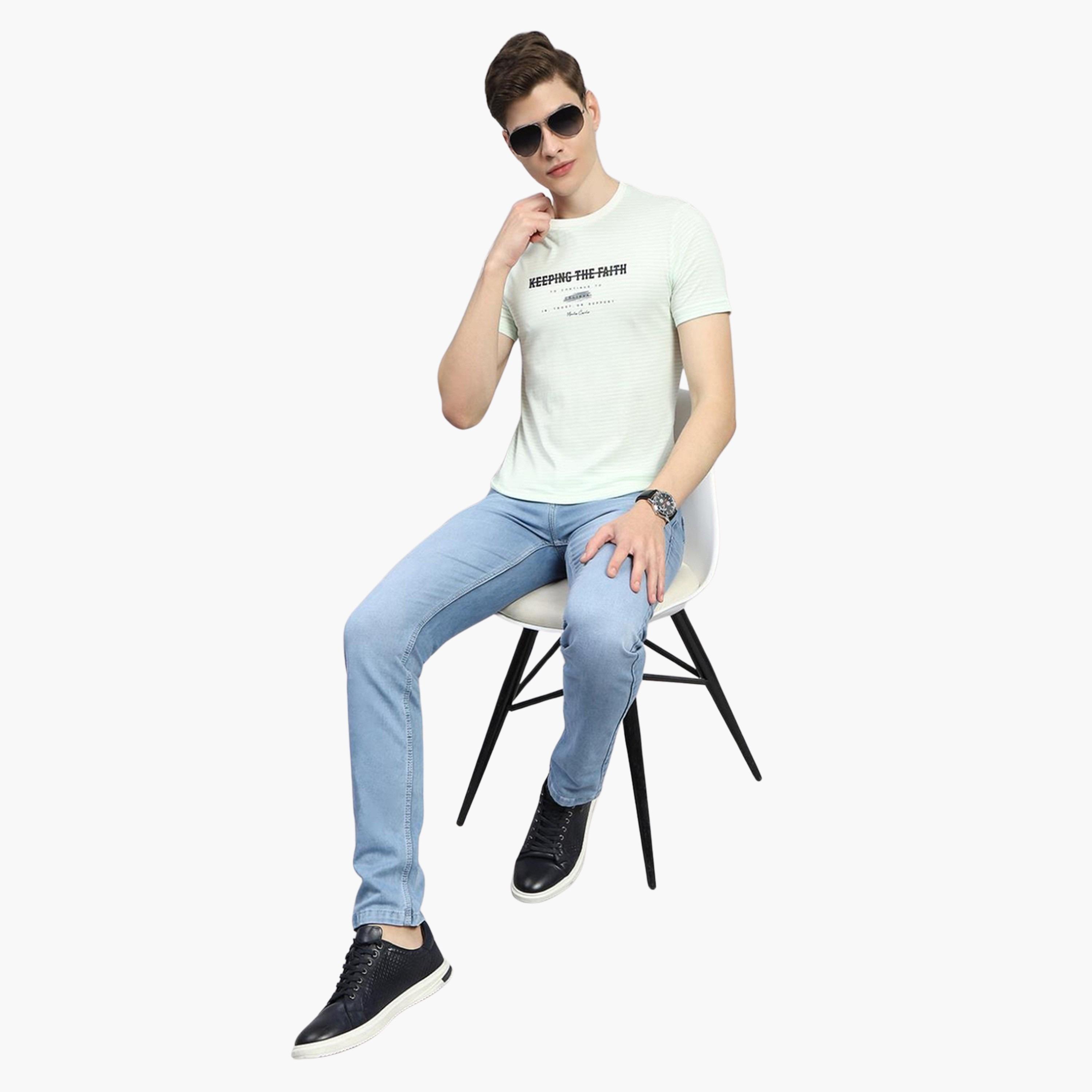 مونت كارلو × ستايلي-  تي شيرت رجالي مطبوع قصّة عادية ورقبة دائرية-men-clothing-tshirtsandpolos-tshirts-image-2