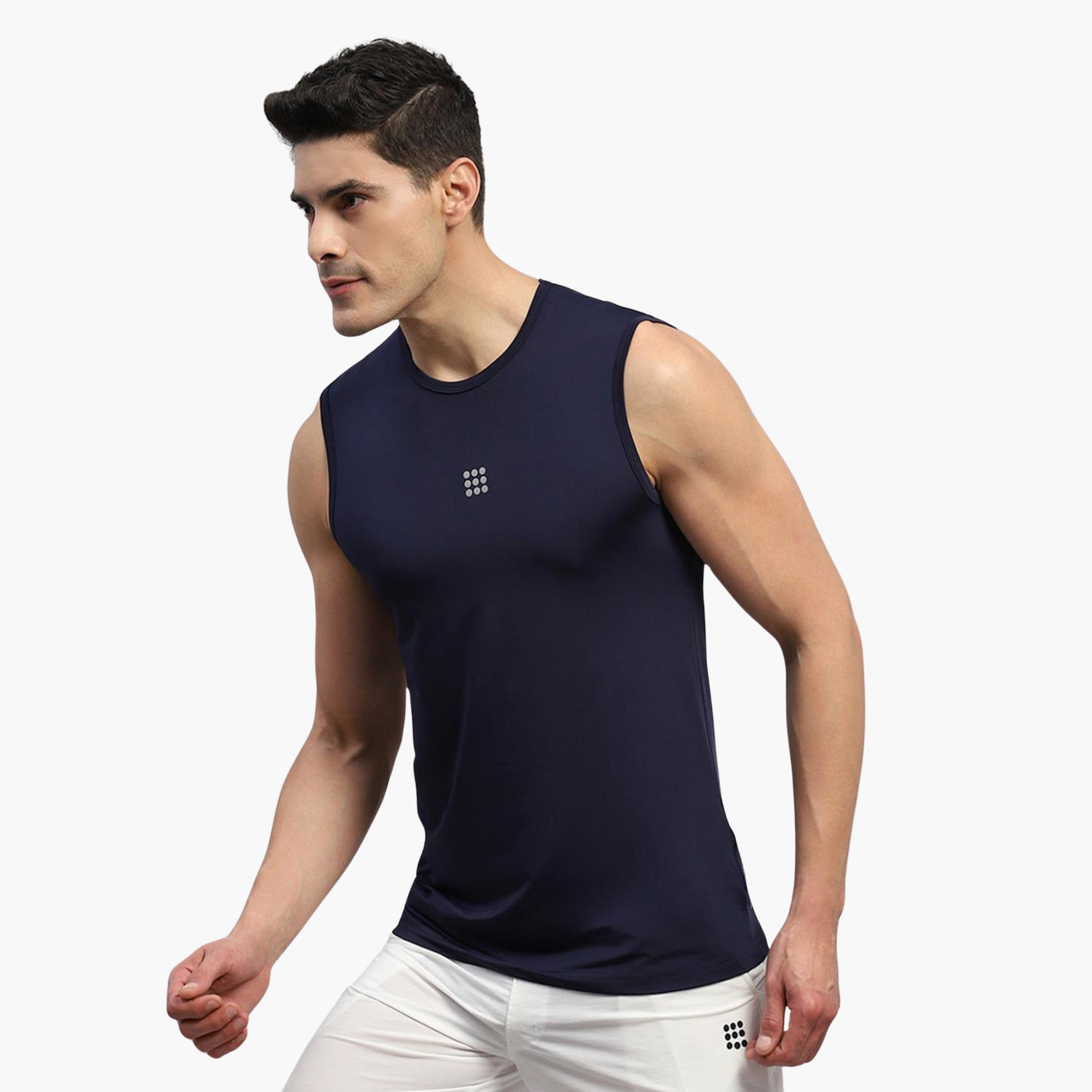 Rock.it X Styli Men Sky Blue Solid Round Neck T-Shirt-men-clothing-tshirtsandpolos-tshirts-image-5