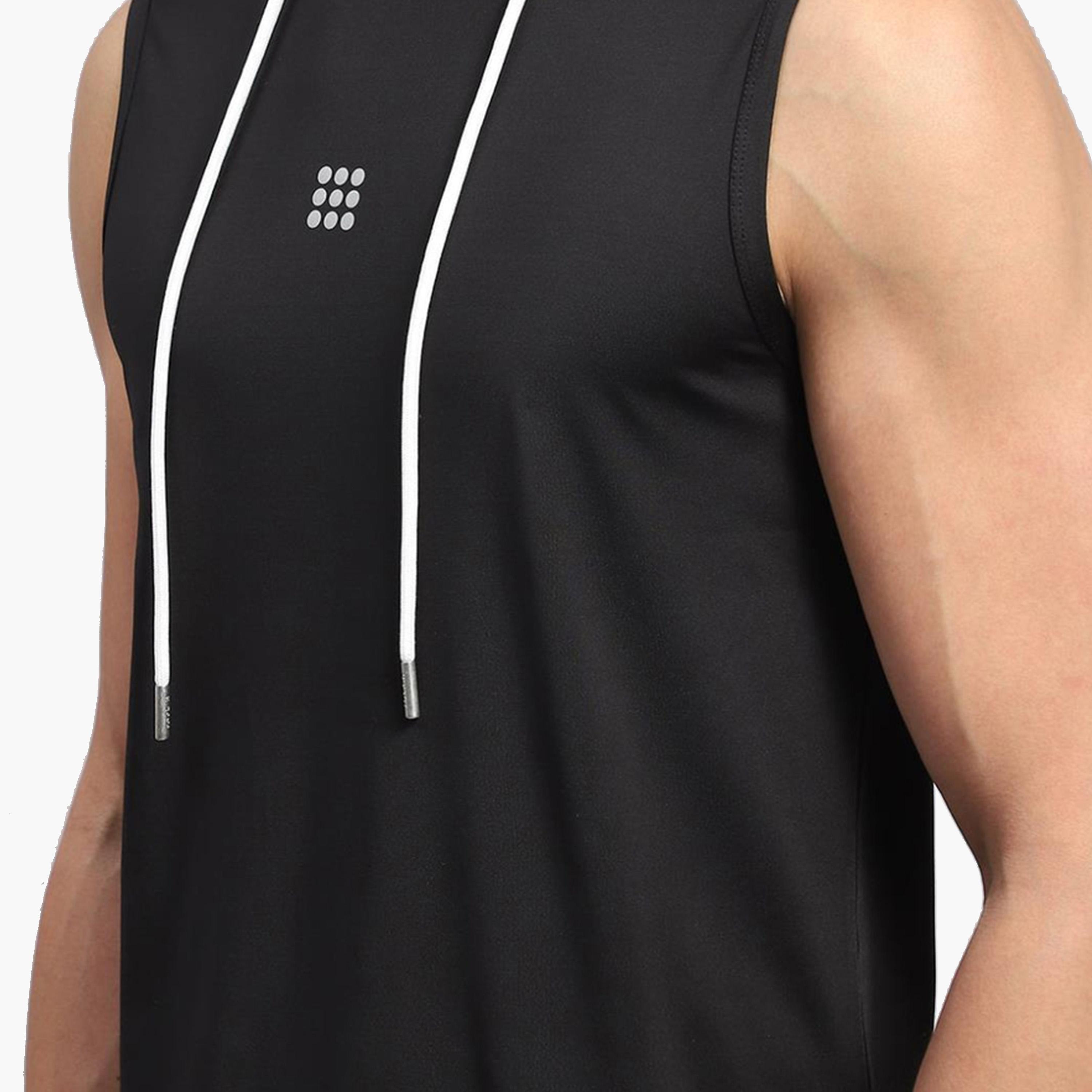Rock.it X Styli Men Black Sleeveless Hooded TShirt-men-clothing-tshirtsandpolos-tshirts-image-6