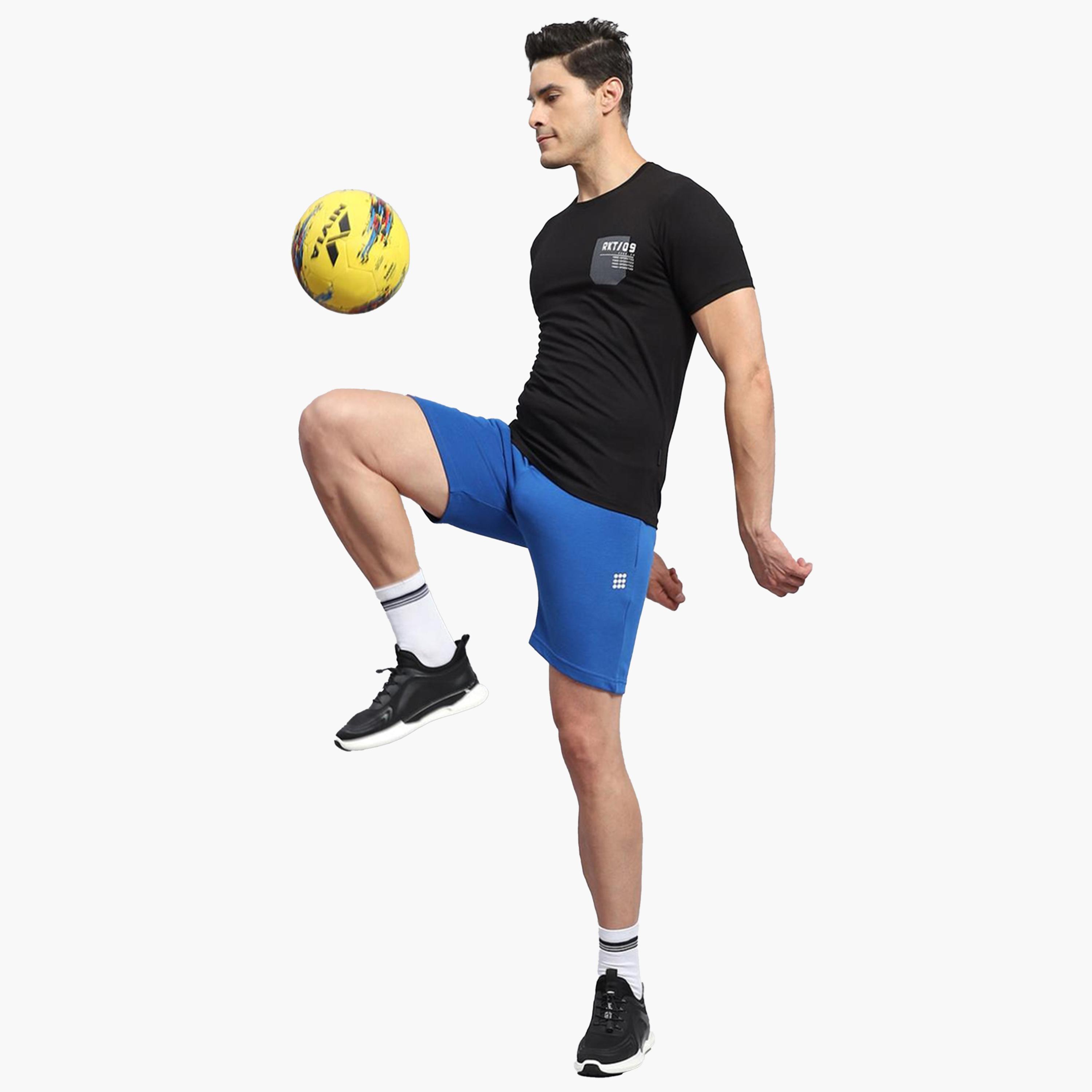Rock.it X Styli Men Black Plain Regular Fit Short Sleeve TShirt-men-clothing-tshirtsandpolos-tshirts-image-2