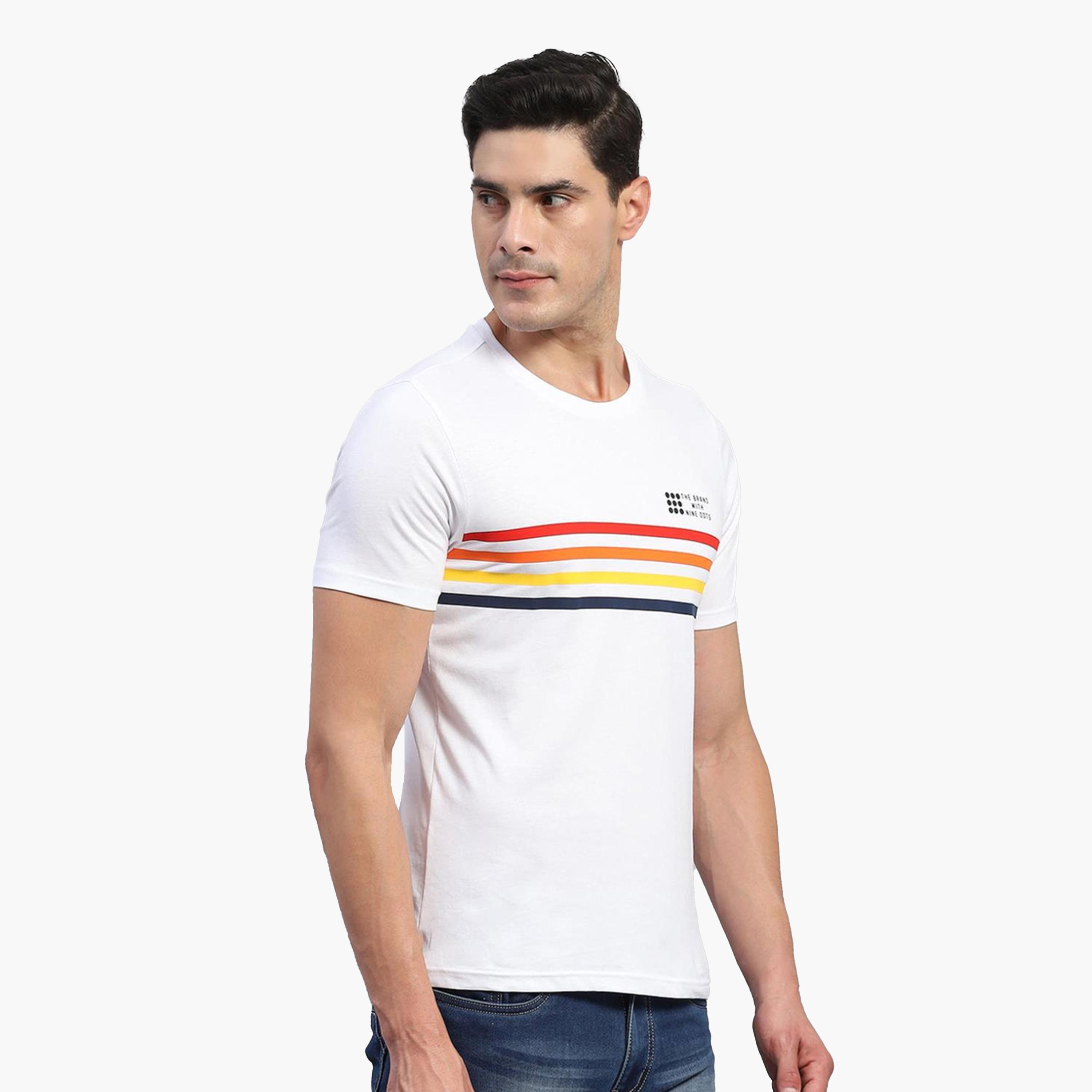 روك.ات ×ستايلي-  تي شيرت رجالي مخطط أبيض رقبة دائرية-men-clothing-tshirtsandpolos-tshirts-image-3