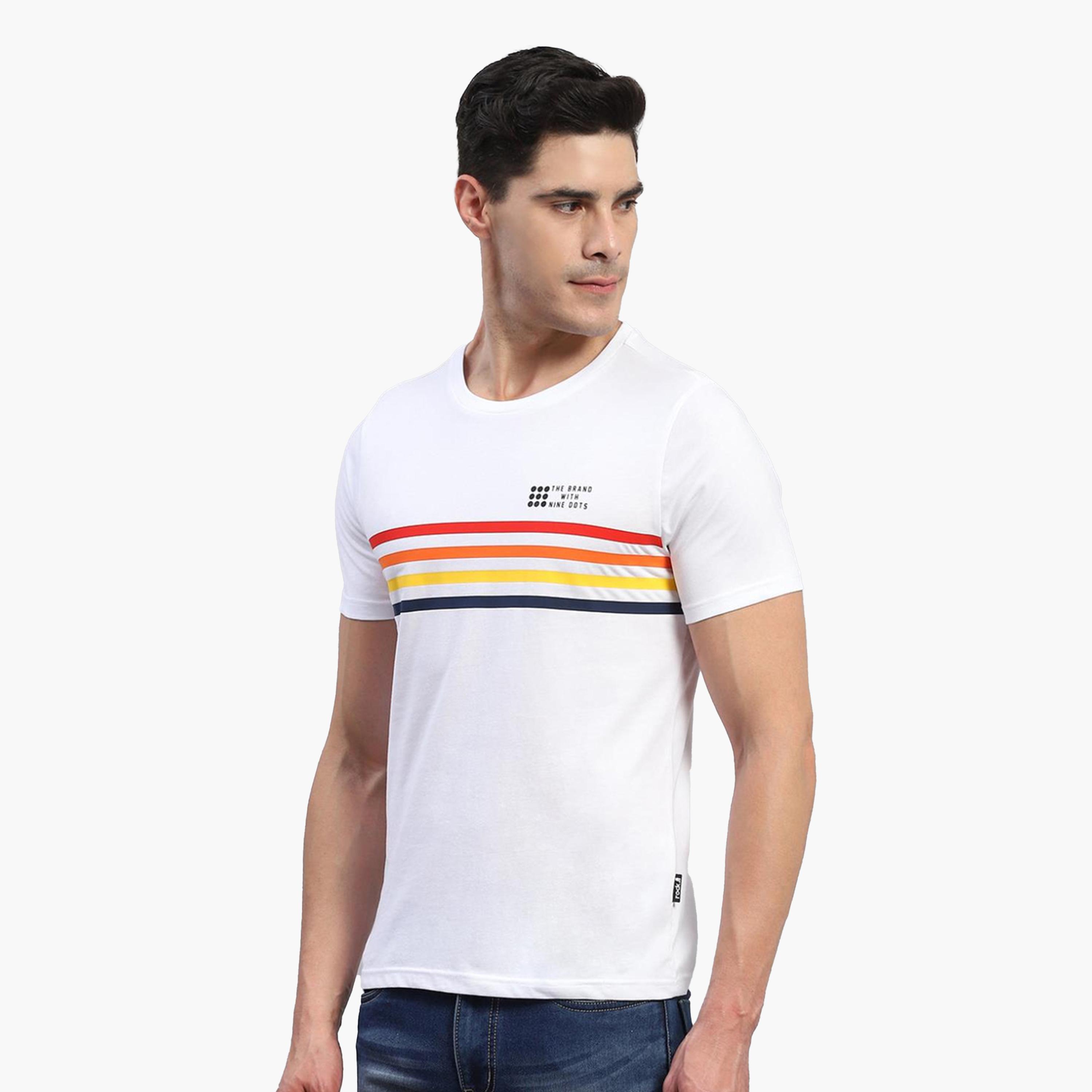 روك.ات ×ستايلي-  تي شيرت رجالي مخطط أبيض رقبة دائرية-men-clothing-tshirtsandpolos-tshirts-image-5