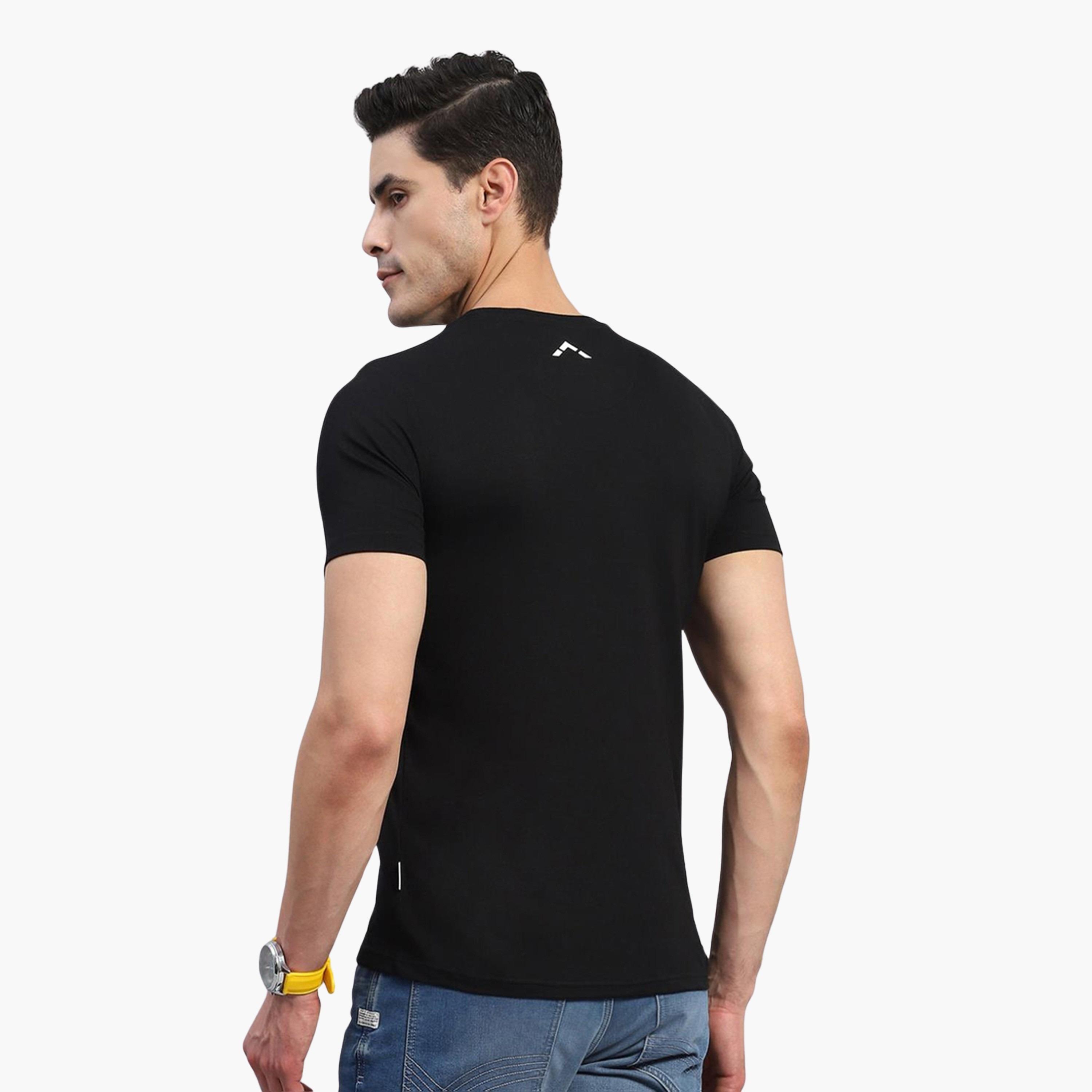 Rock.it X Styli Men Black Striped Round Neck Half Sleeve T Shirt-men-clothing-tshirtsandpolos-tshirts-image-4
