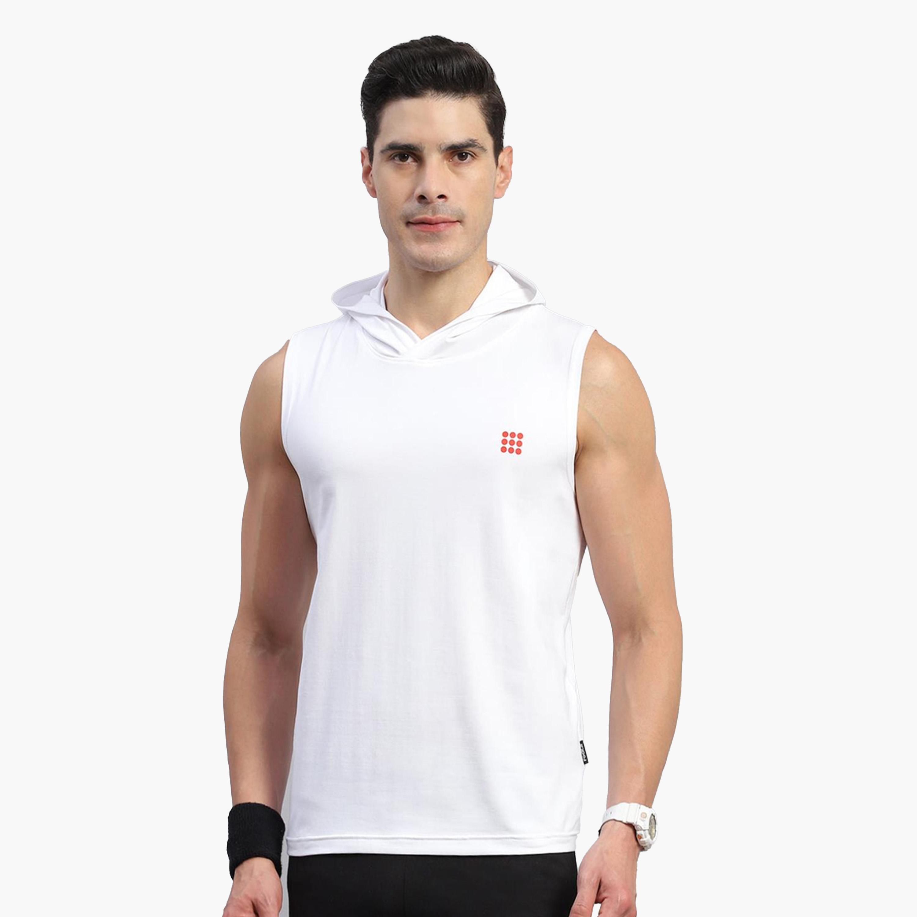 Rock.it X Styli Men White Hooded Sleeveless TShirt Regular Fit-men-clothing-tshirtsandpolos-tshirts-image-1