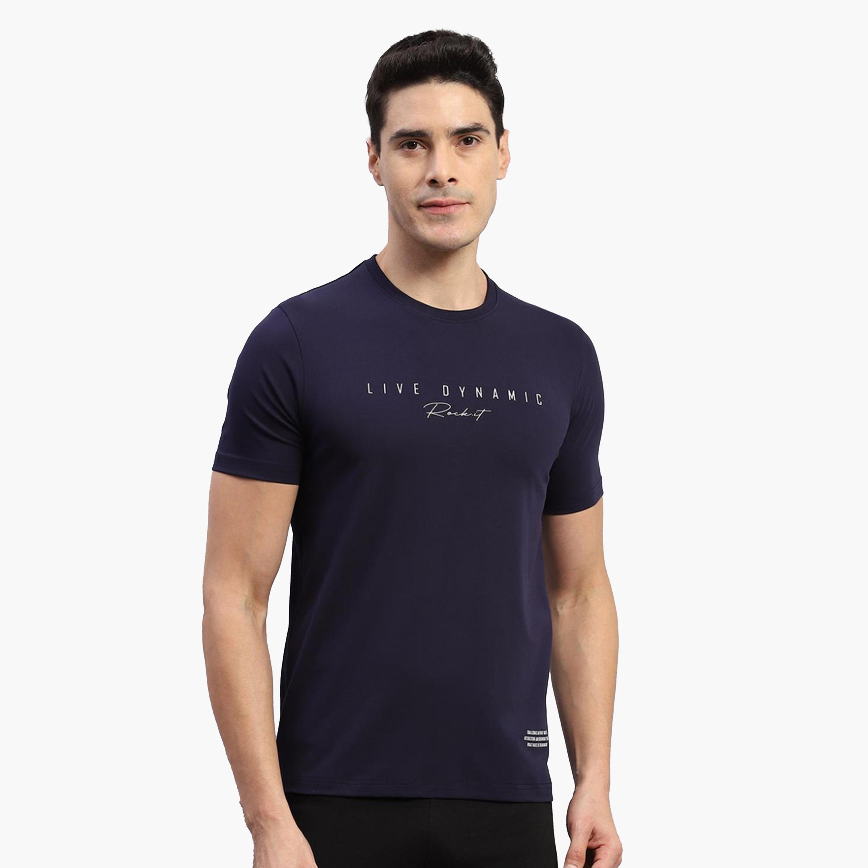 Rock.it X Styli Men Navy Blue Printed T-Shirt-men-clothing-tshirtsandpolos-tshirts-image-1