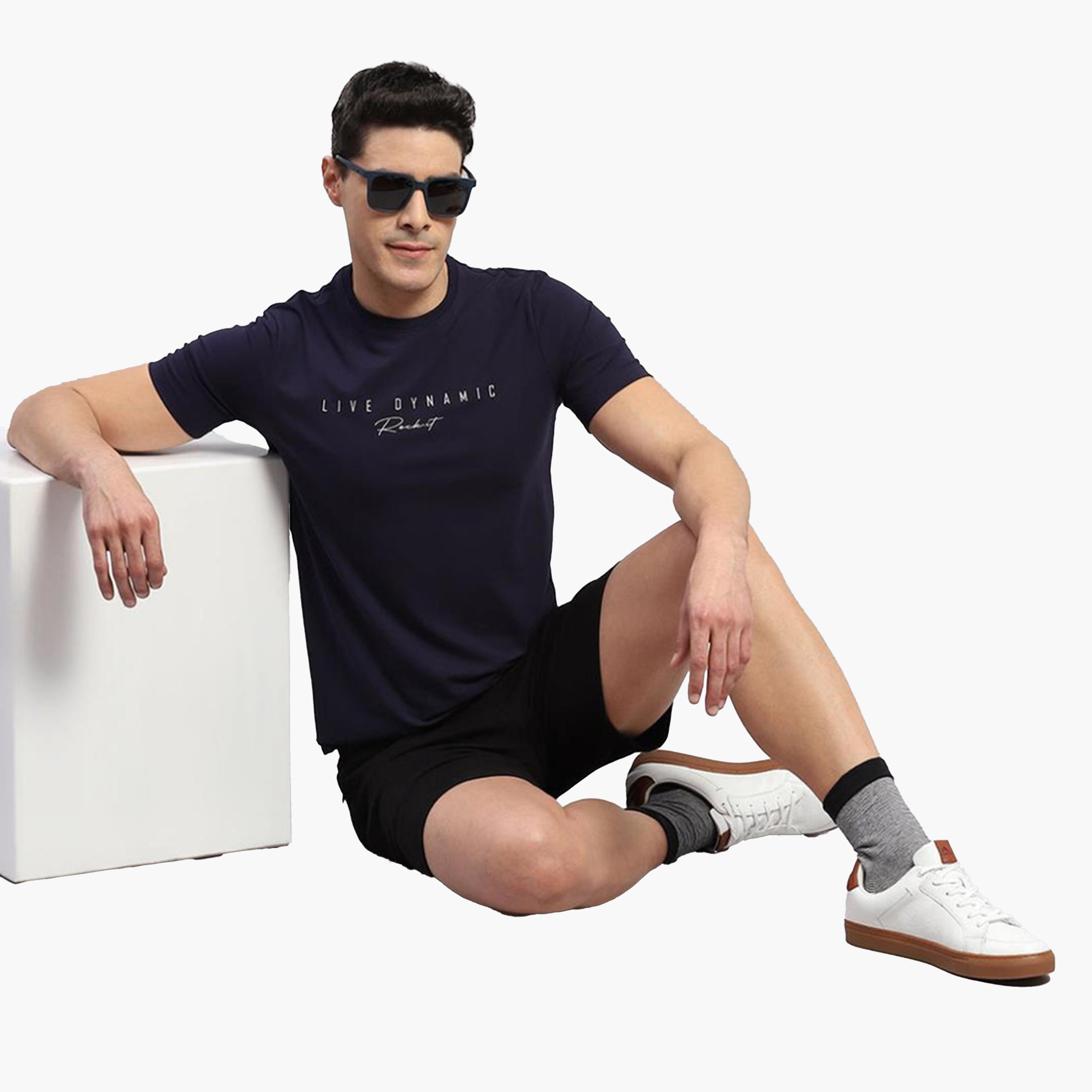 Rock.it X Styli Men Navy Blue Printed T-Shirt-men-clothing-tshirtsandpolos-tshirts-image-2