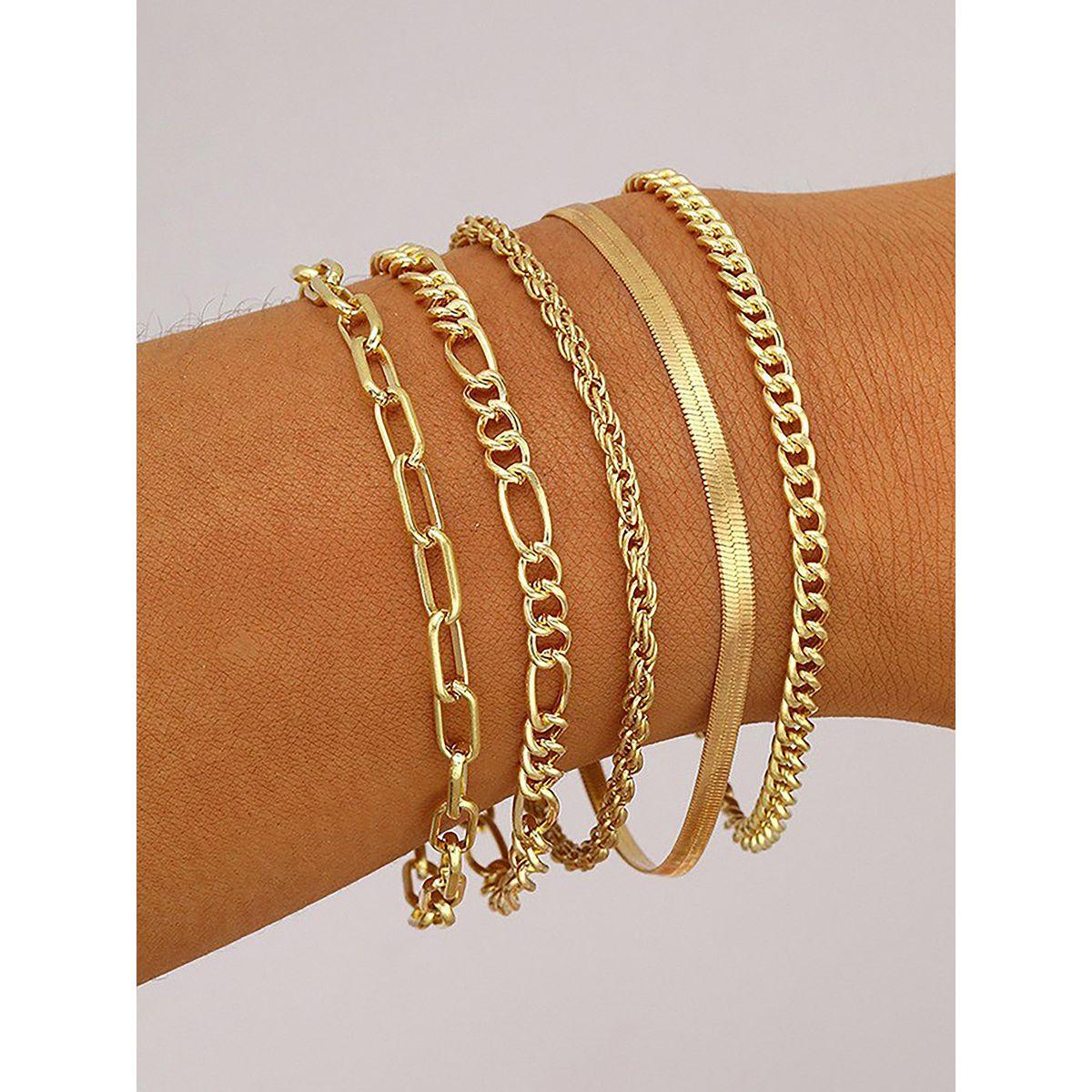 مجموعة من 5 - قلادة كاجوال-women-watchesandjewellery-jewellery-banglesandbracelets-image-1