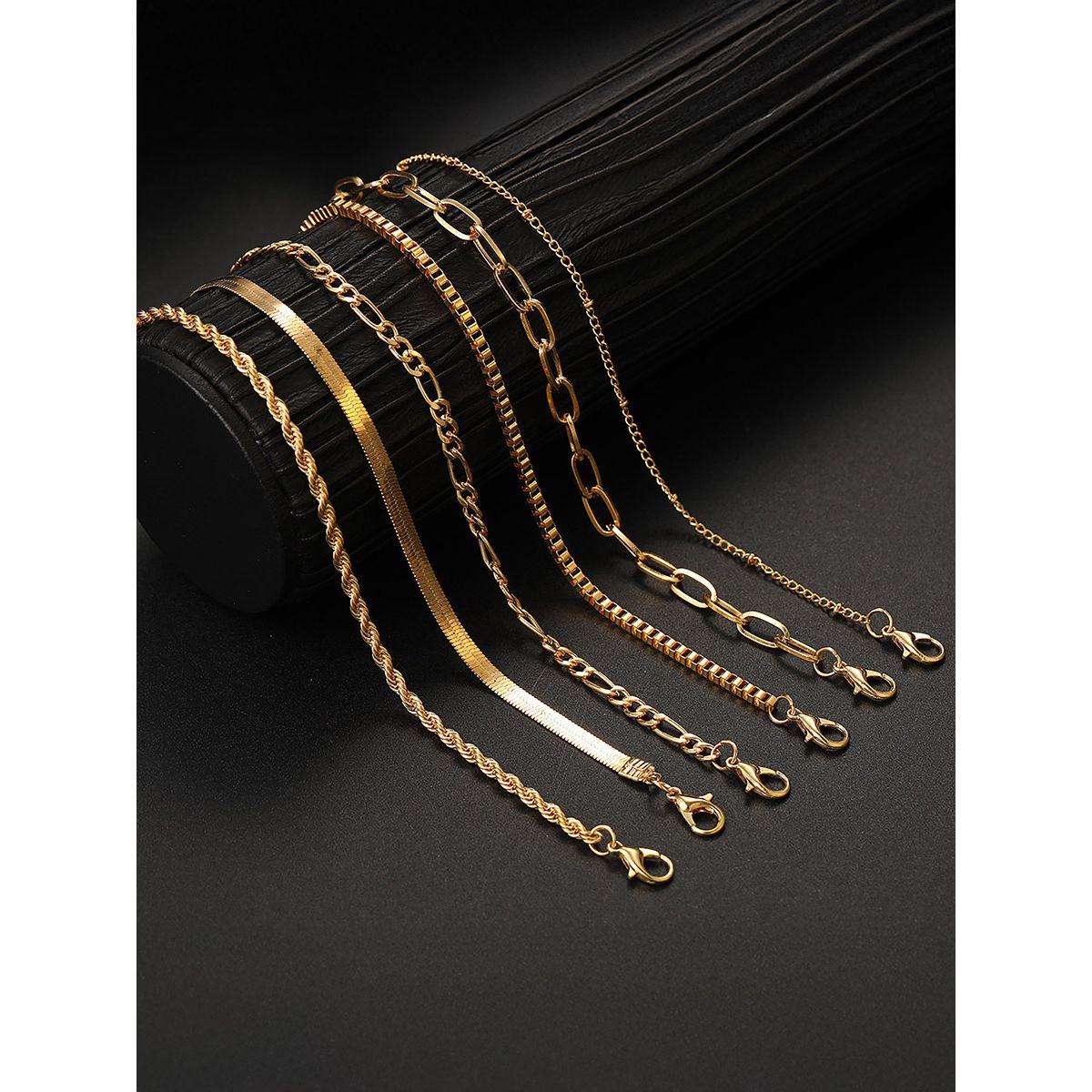 مجموعة من 5 - قلادة كاجوال-women-watchesandjewellery-jewellery-banglesandbracelets-image-3