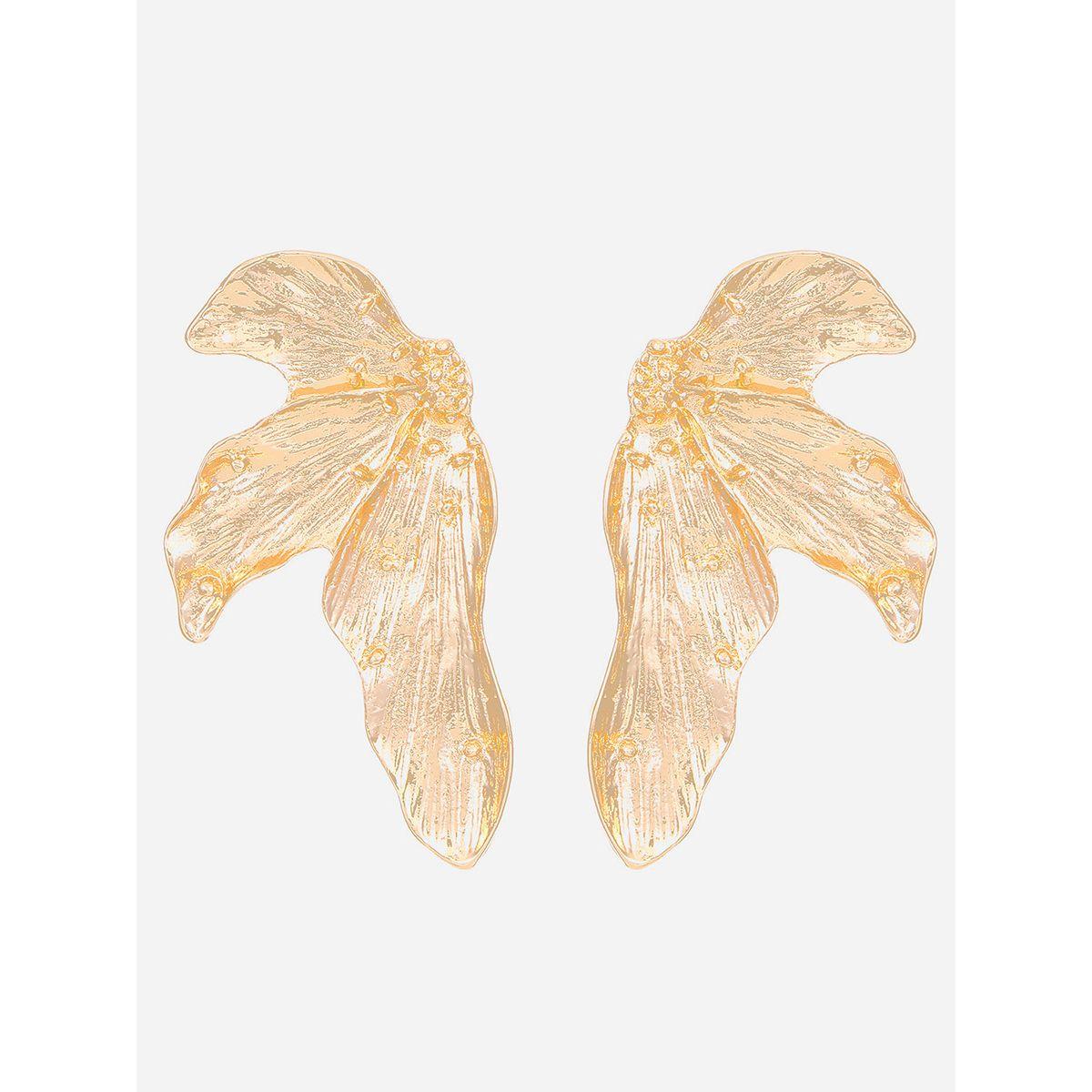 أقراط كاجوال بتفاصيل بارزة الملمس-women-watchesandjewellery-jewellery-earrings-image-2