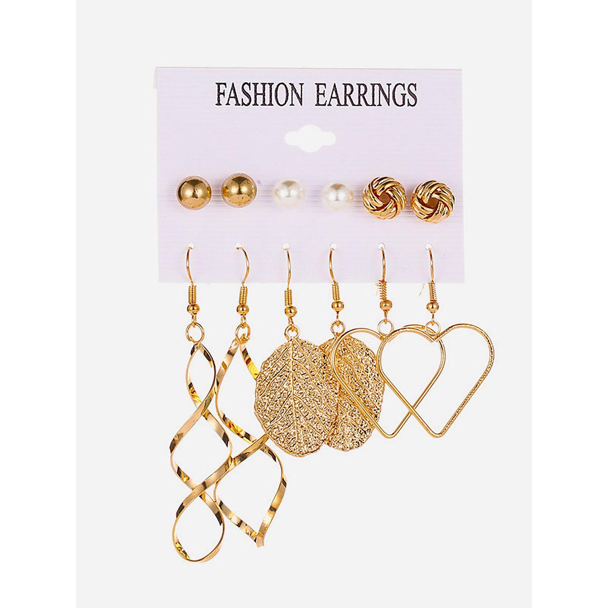 Styli Set of 6 - Assorted Earrings-women-watchesandjewellery-jewellery-earrings-image-2