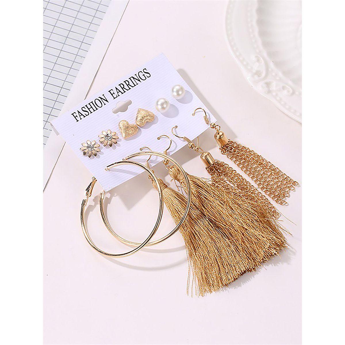 Styli Set of 6 - Assorted Earrings-women-watchesandjewellery-jewellery-earrings-image-2
