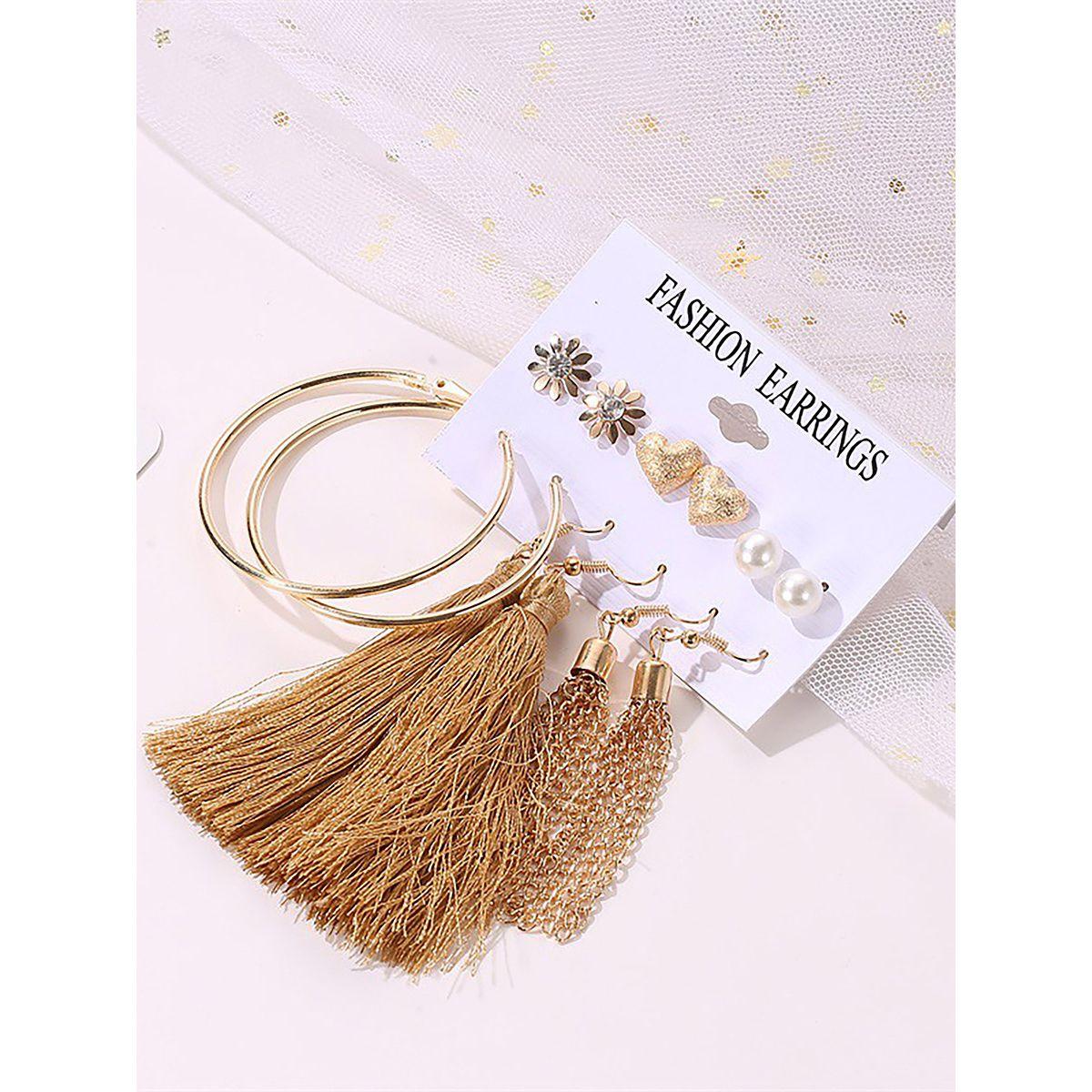 Styli Set of 6 - Assorted Earrings-women-watchesandjewellery-jewellery-earrings-image-3