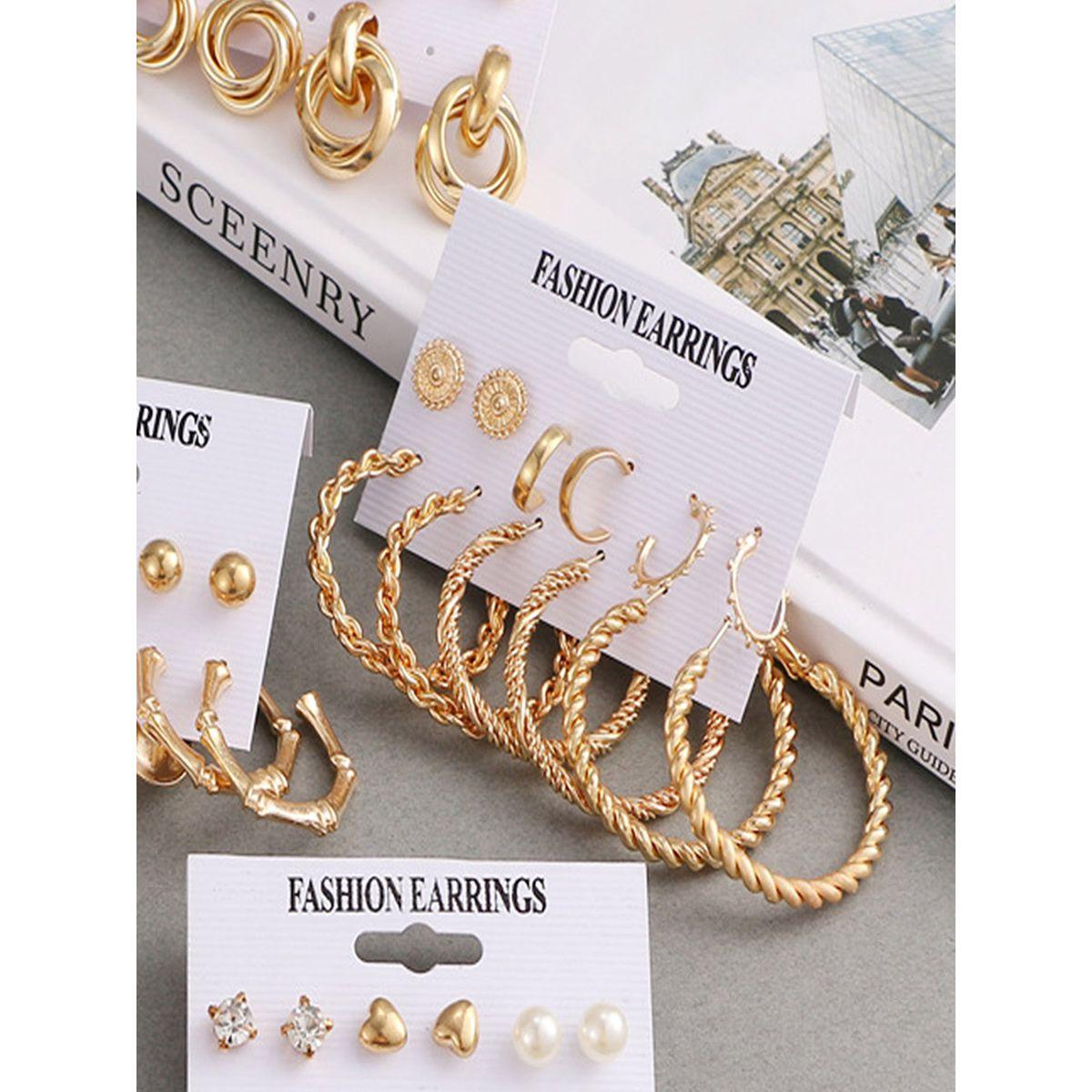 Styli Set of 6 - Assorted Earrings-women-watchesandjewellery-jewellery-earrings-image-3
