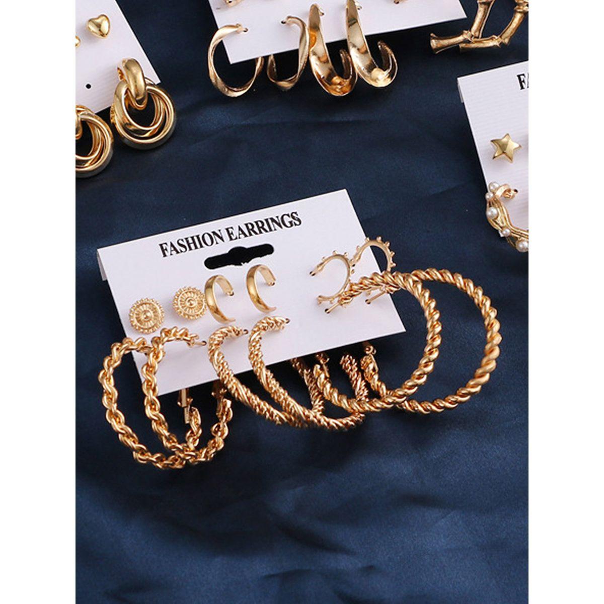 Styli Set of 6 - Assorted Earrings-women-watchesandjewellery-jewellery-earrings-image-5