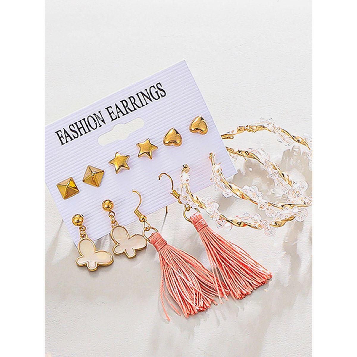 Styli Set of 6 - Assorted Earrings-women-watchesandjewellery-jewellery-earrings-image-3