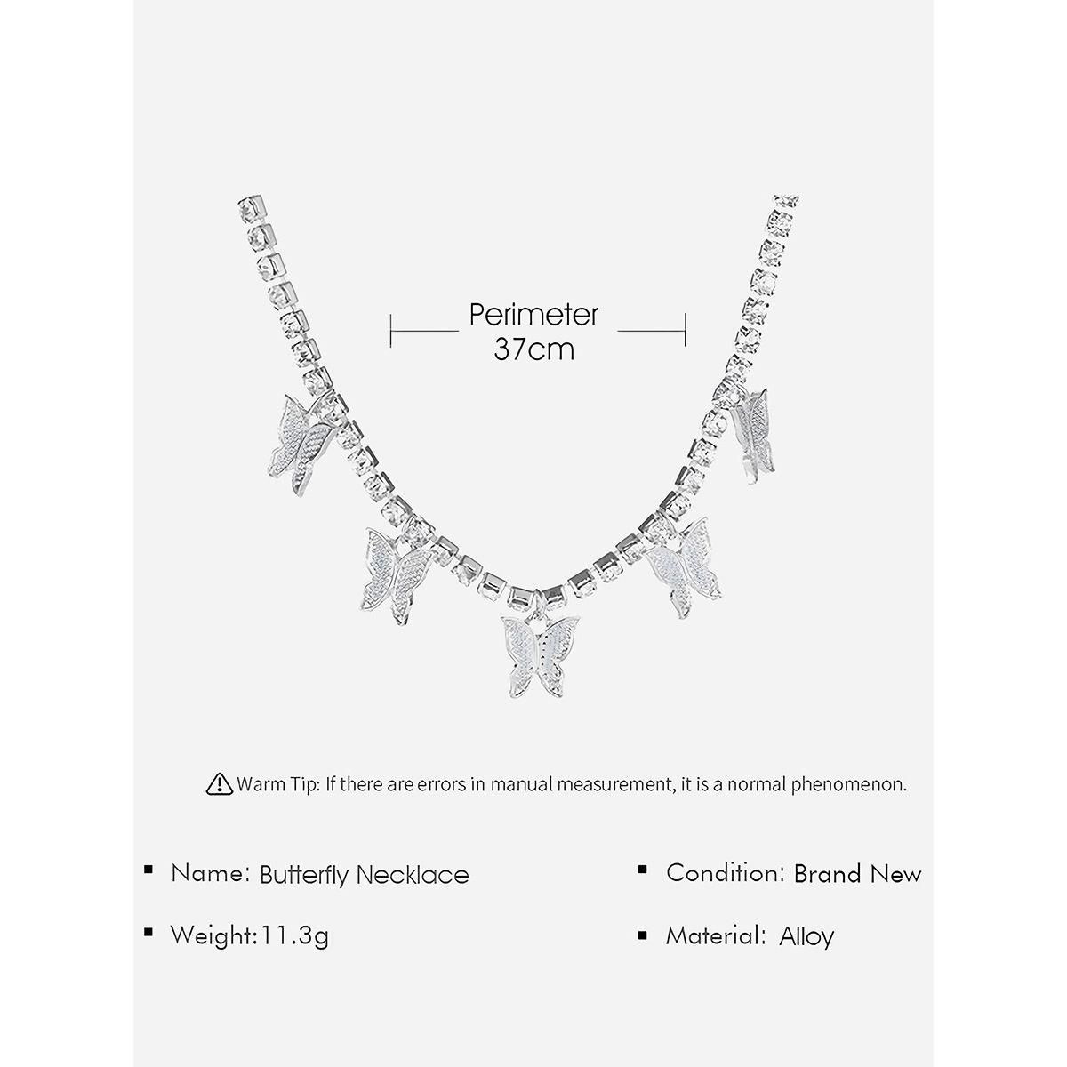 Styli Embellished Butterfly Charm Necklace-women-watchesandjewellery-jewellery-necklacesandpendants-image-3