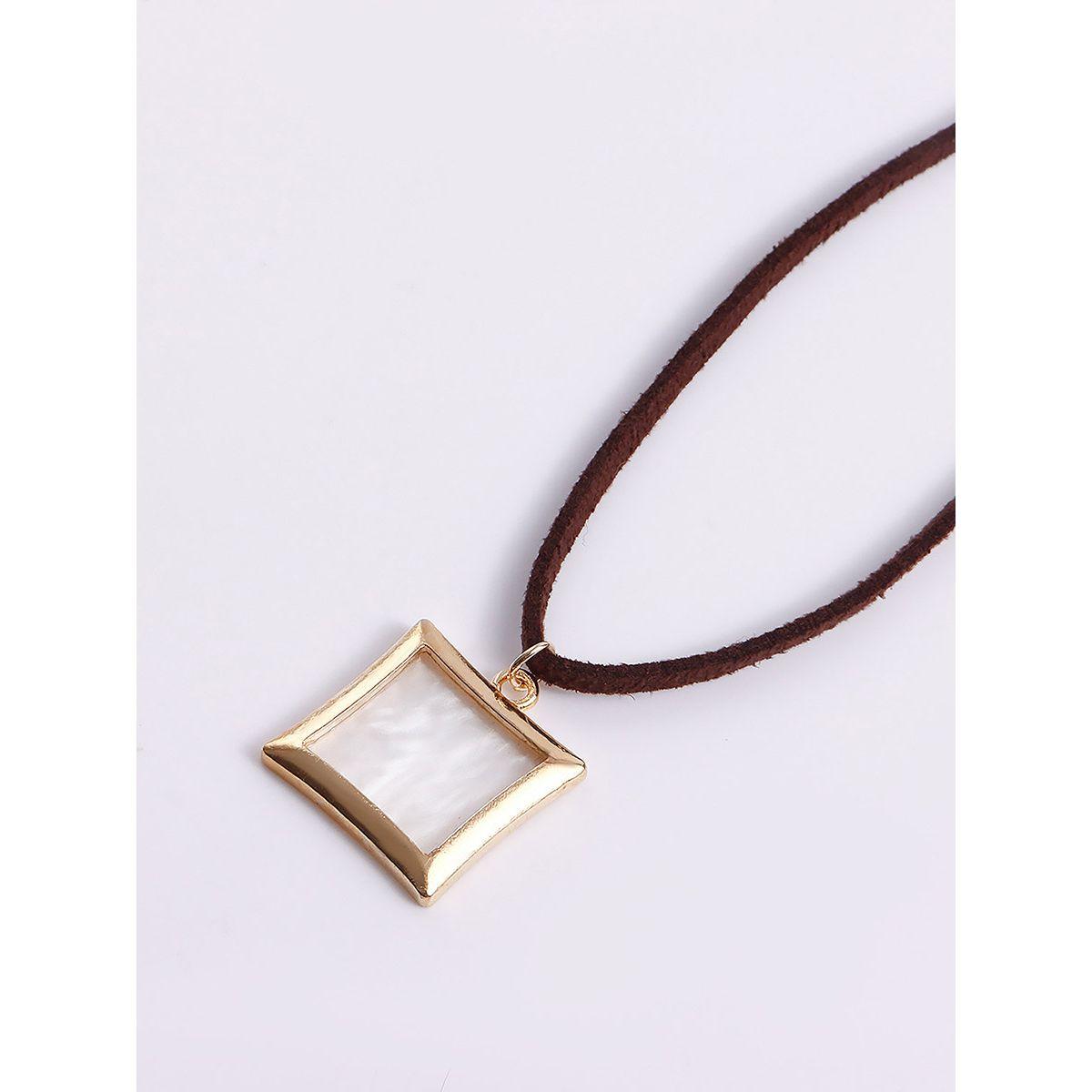 Styli Square Pendant Necklace-women-watchesandjewellery-jewellery-necklacesandpendants-image-3
