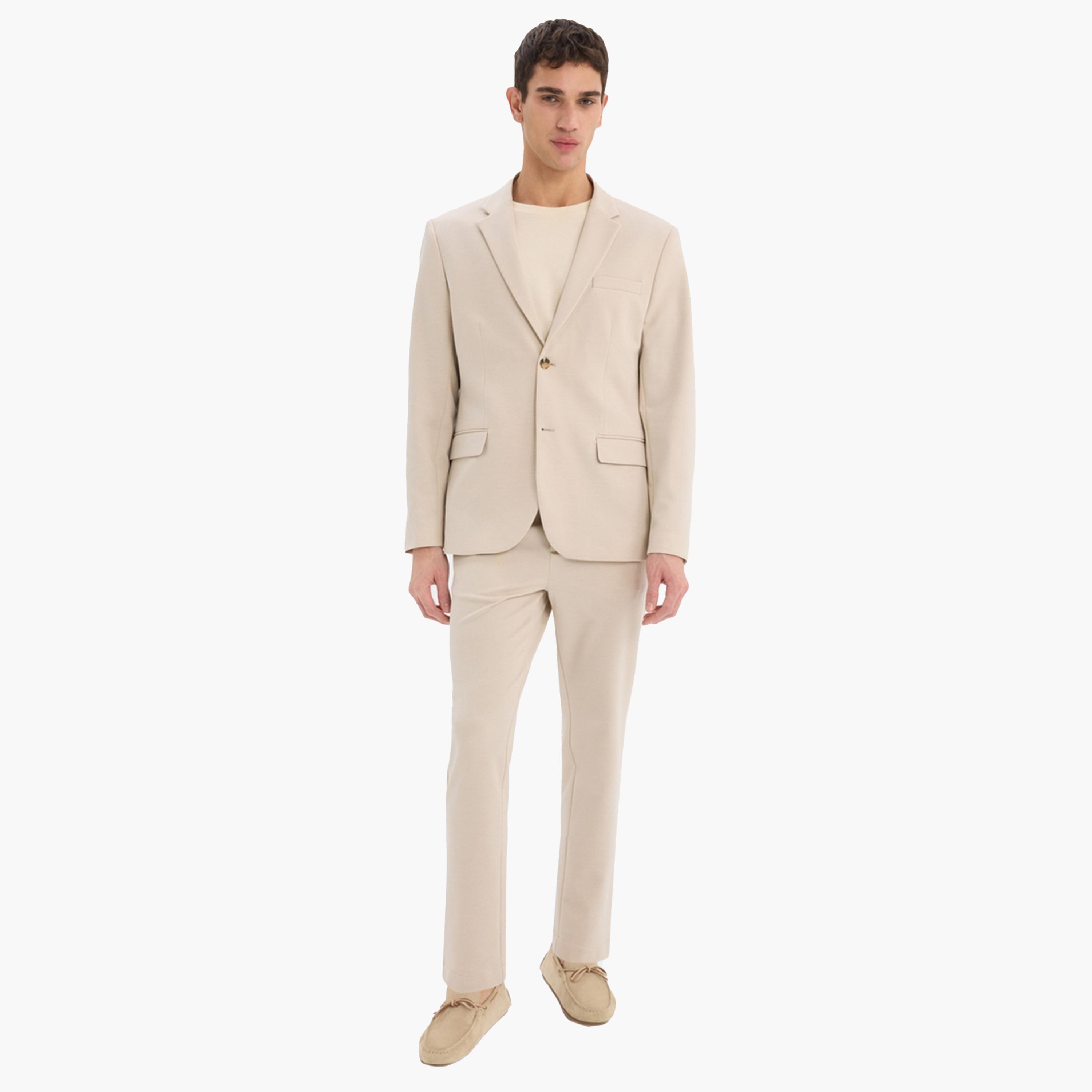 DeFacto X Styli Men Beige Basic Pocket Straight Leg Pant-men-clothing-bottoms-trousersandchinos-trousers-image-3