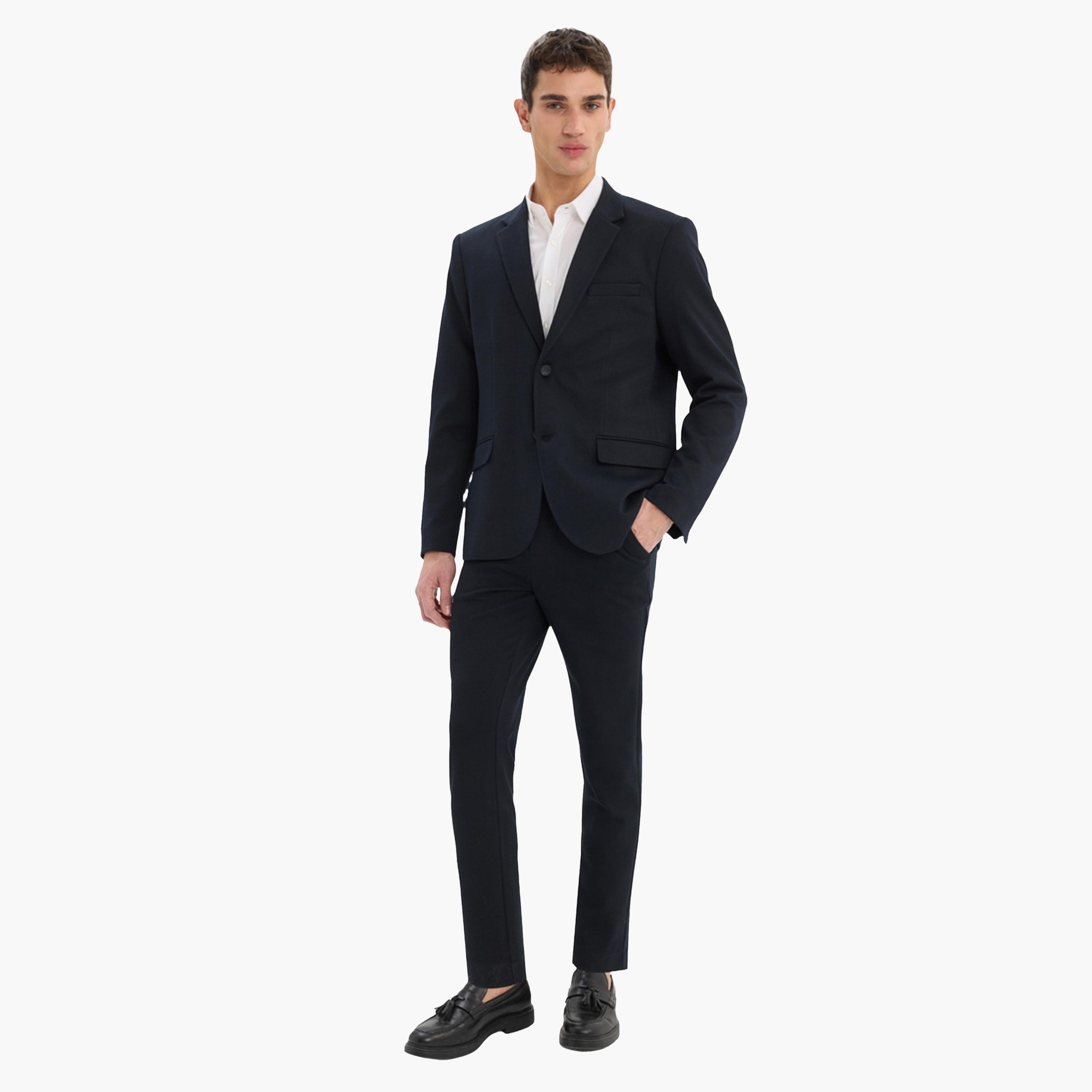 DeFacto X Styli Men Navy Blue Stright Formal Pant-men-clothing-bottoms-trousersandchinos-trousers-image-4