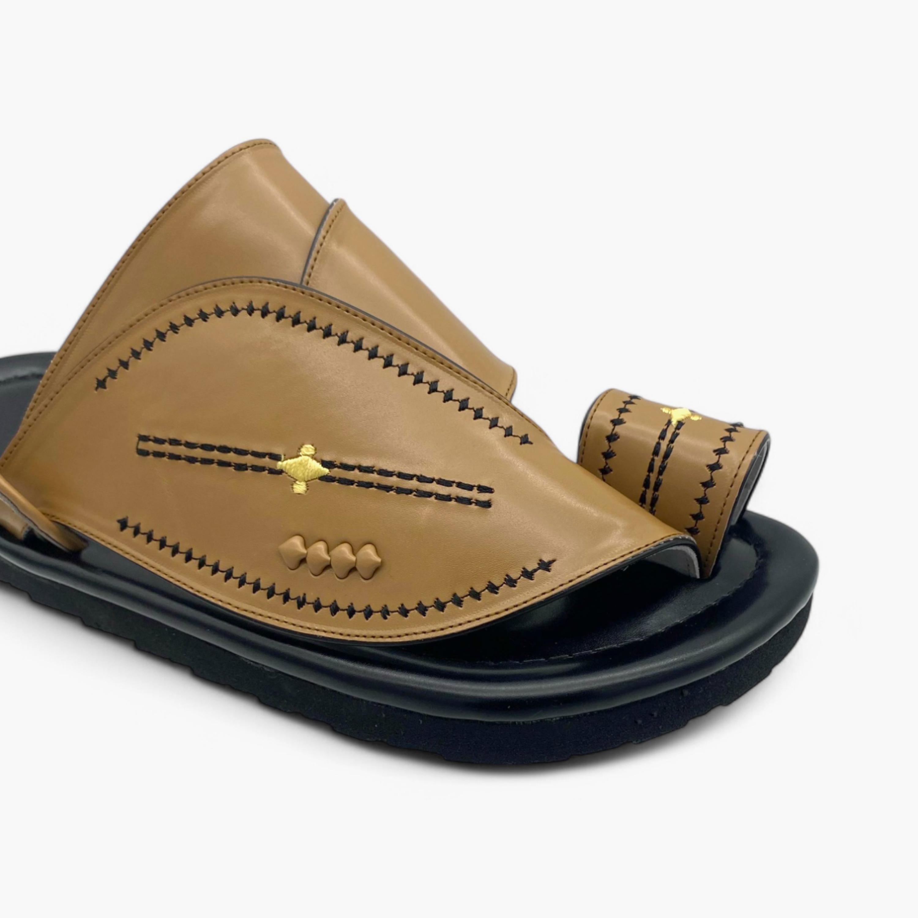 Al Fanoos Men's Royal Comfort Slip-On Shargi Sandals-men-shoes-sandals-image-2