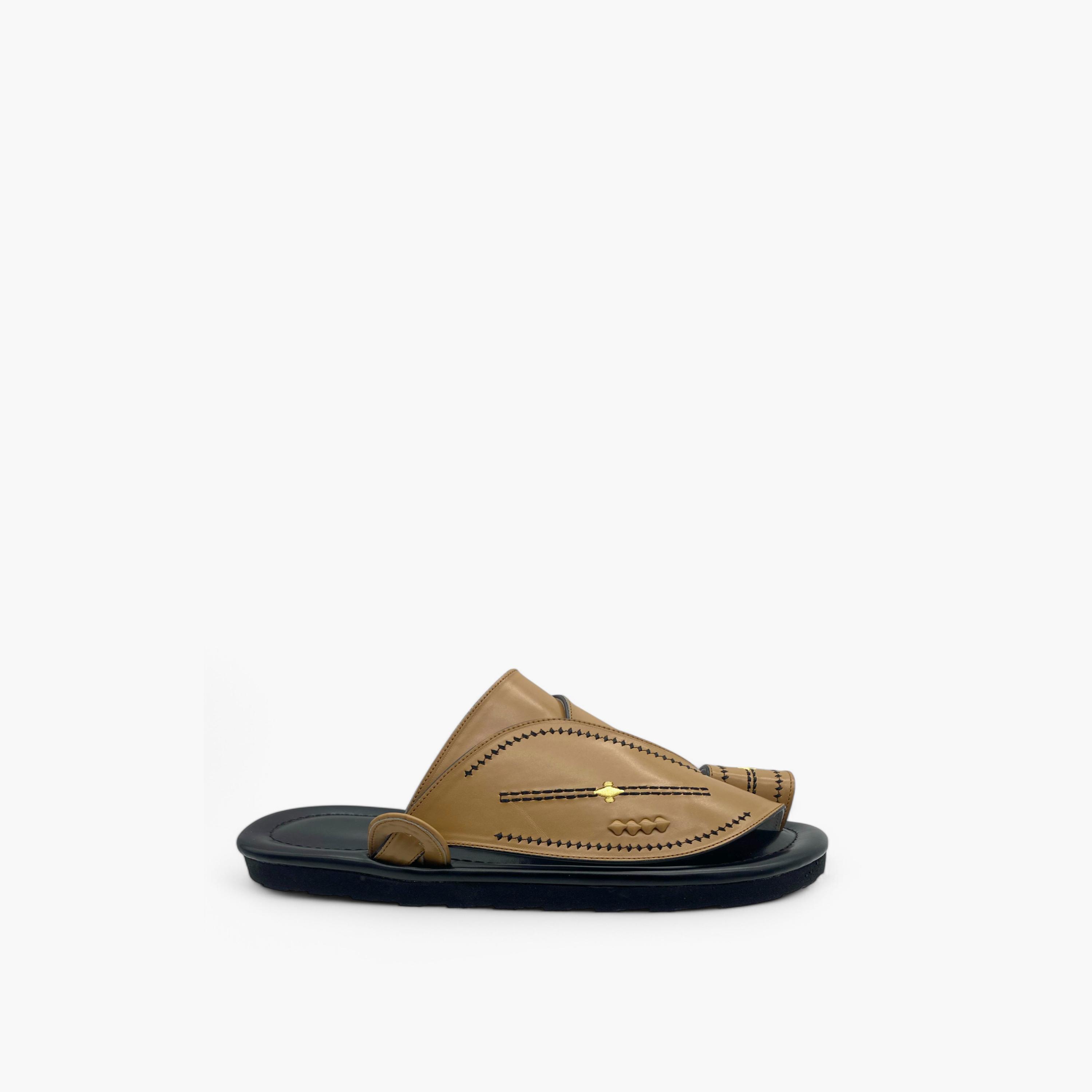 Al Fanoos Men's Royal Comfort Slip-On Shargi Sandals-men-shoes-sandals-image-3