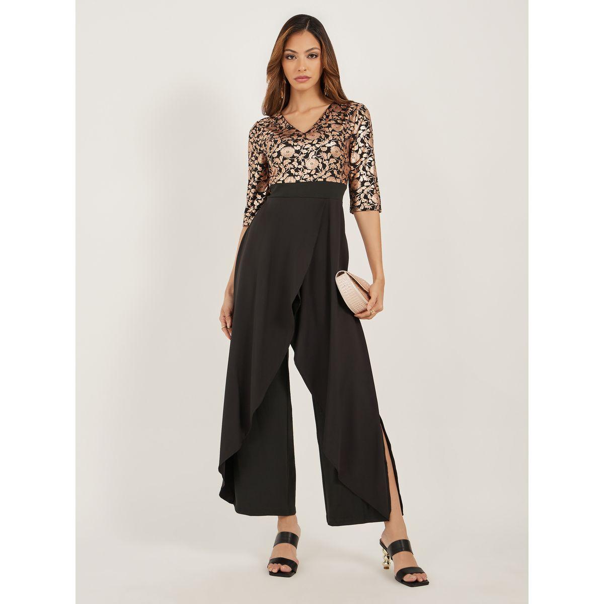 جمبسوت جاكار بأرجل واسعة وطبقة-women-clothing-jumpsuits-image-1