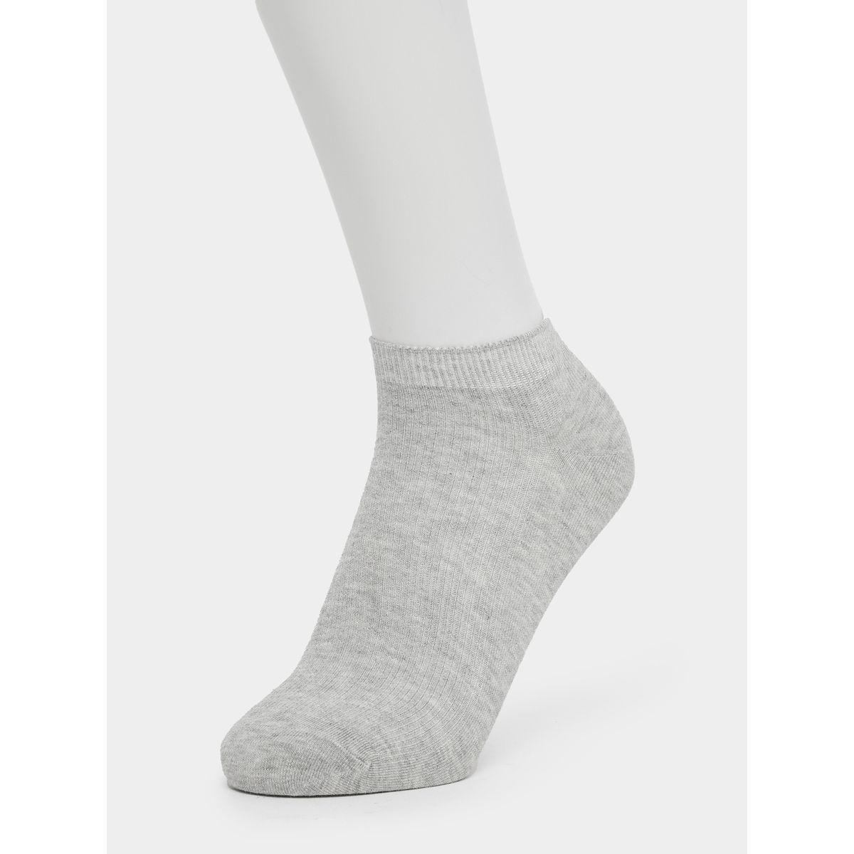 Styli Pack of 4 - Plain Ribbed Socks-women-socksandstockings-image-4