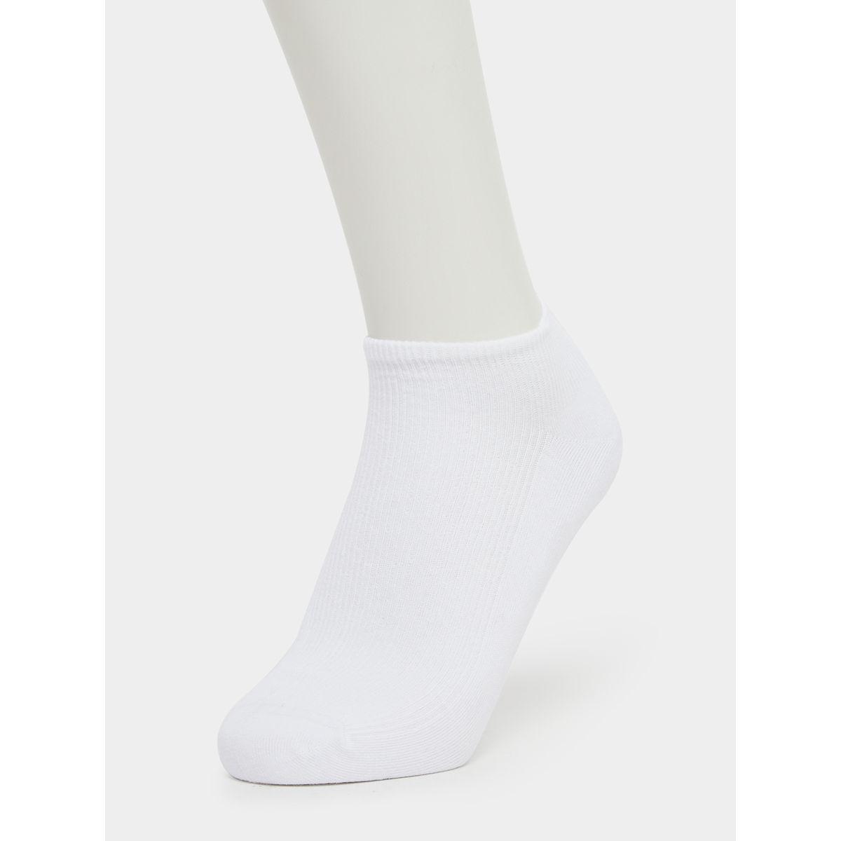 Styli Pack of 4 - Plain Ribbed Socks-women-socksandstockings-image-6