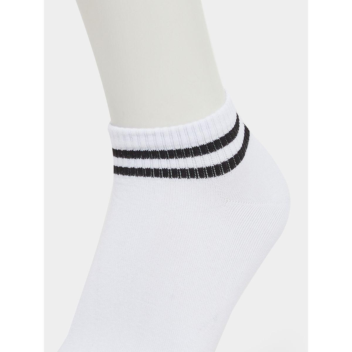 Styli Pack of 2 - Striped Cuff Socks-women-socksandstockings-image-5
