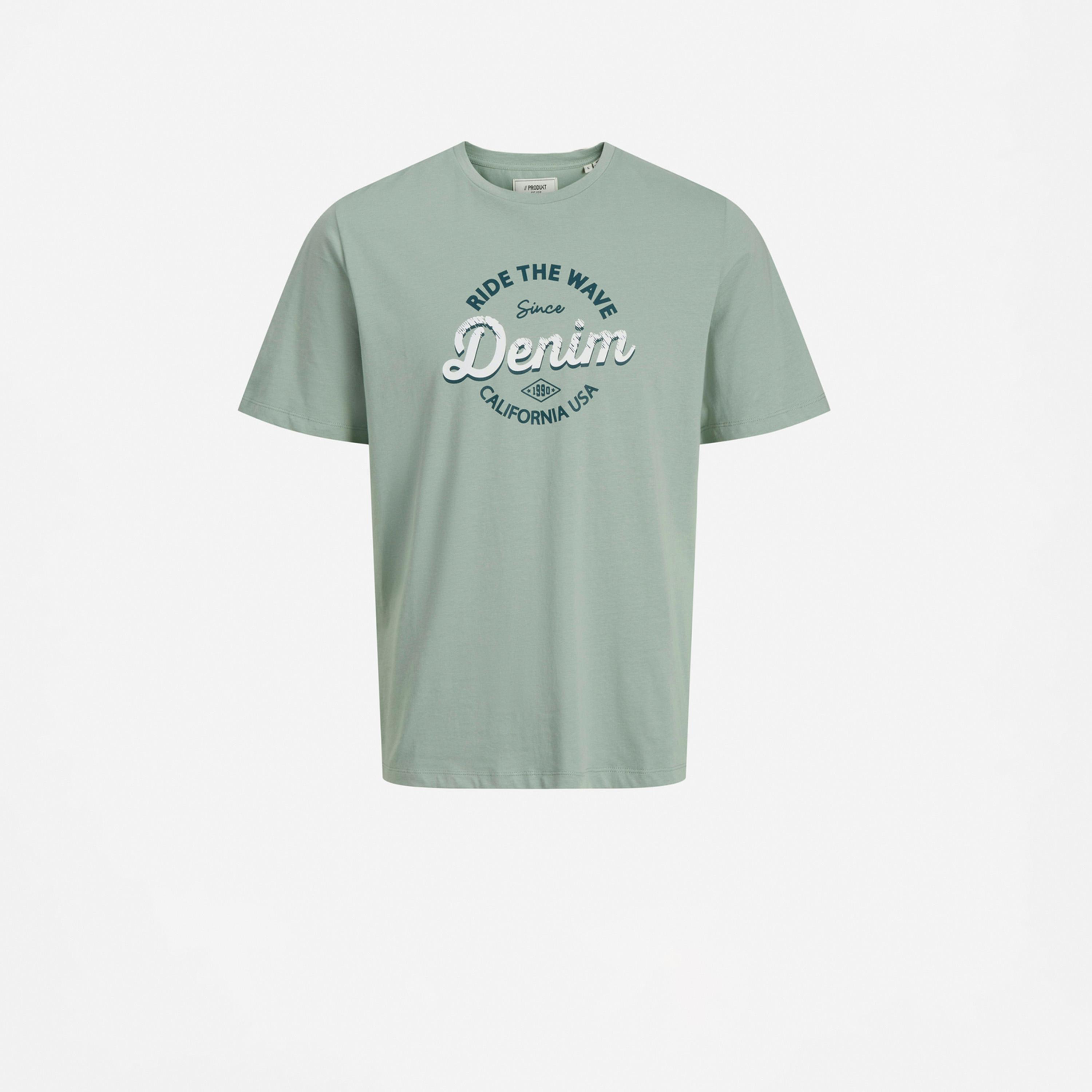 برودكت - تي شيرت بقصّة عادية ورقبة دائرية وطبعة شعار-men-clothing-tshirtsandpolos-tshirts-image-1