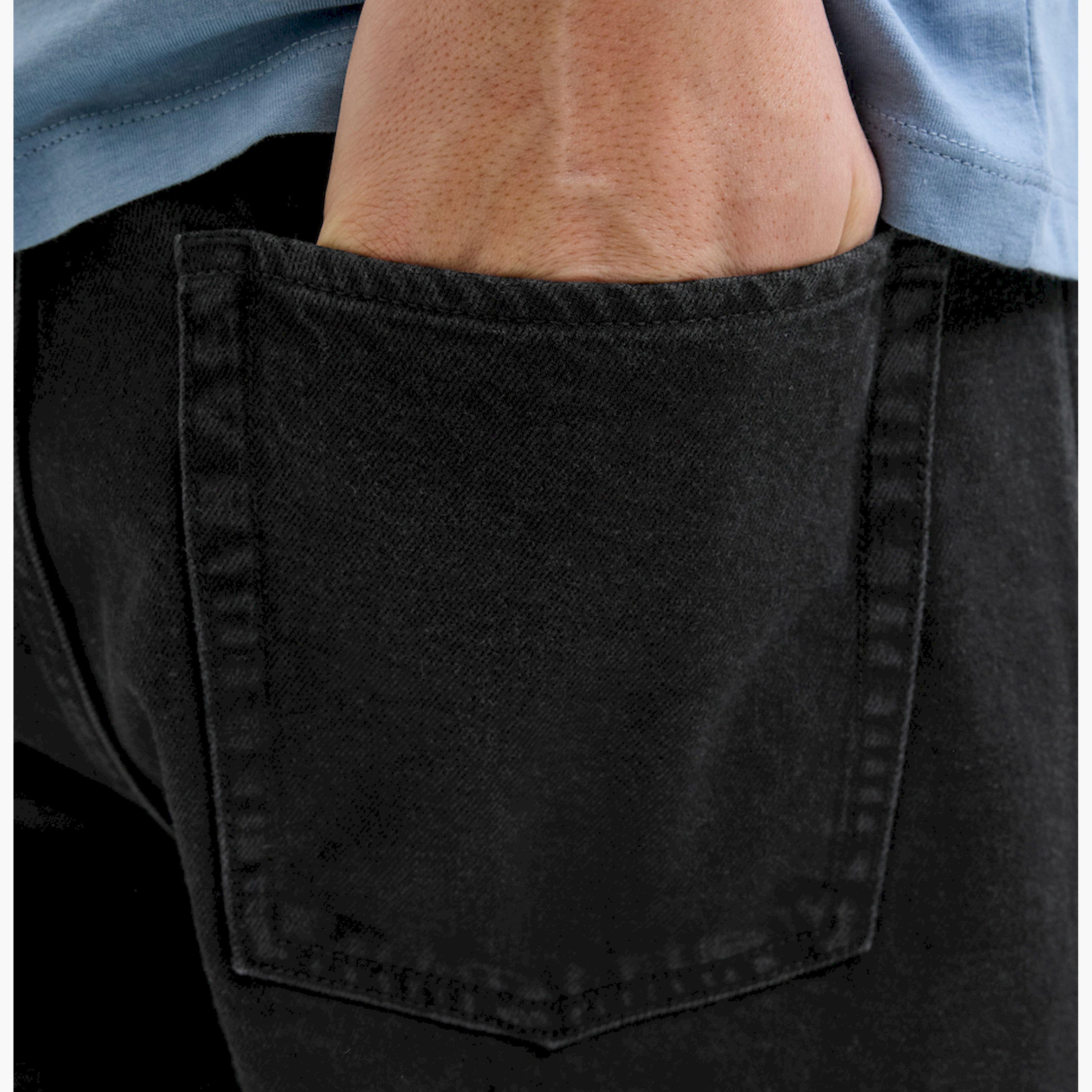 ريبيل × ستايلي - شورت سادة متوسط الارتفاع بقصّة عادية-men-clothing-bottoms-shorts-image-4