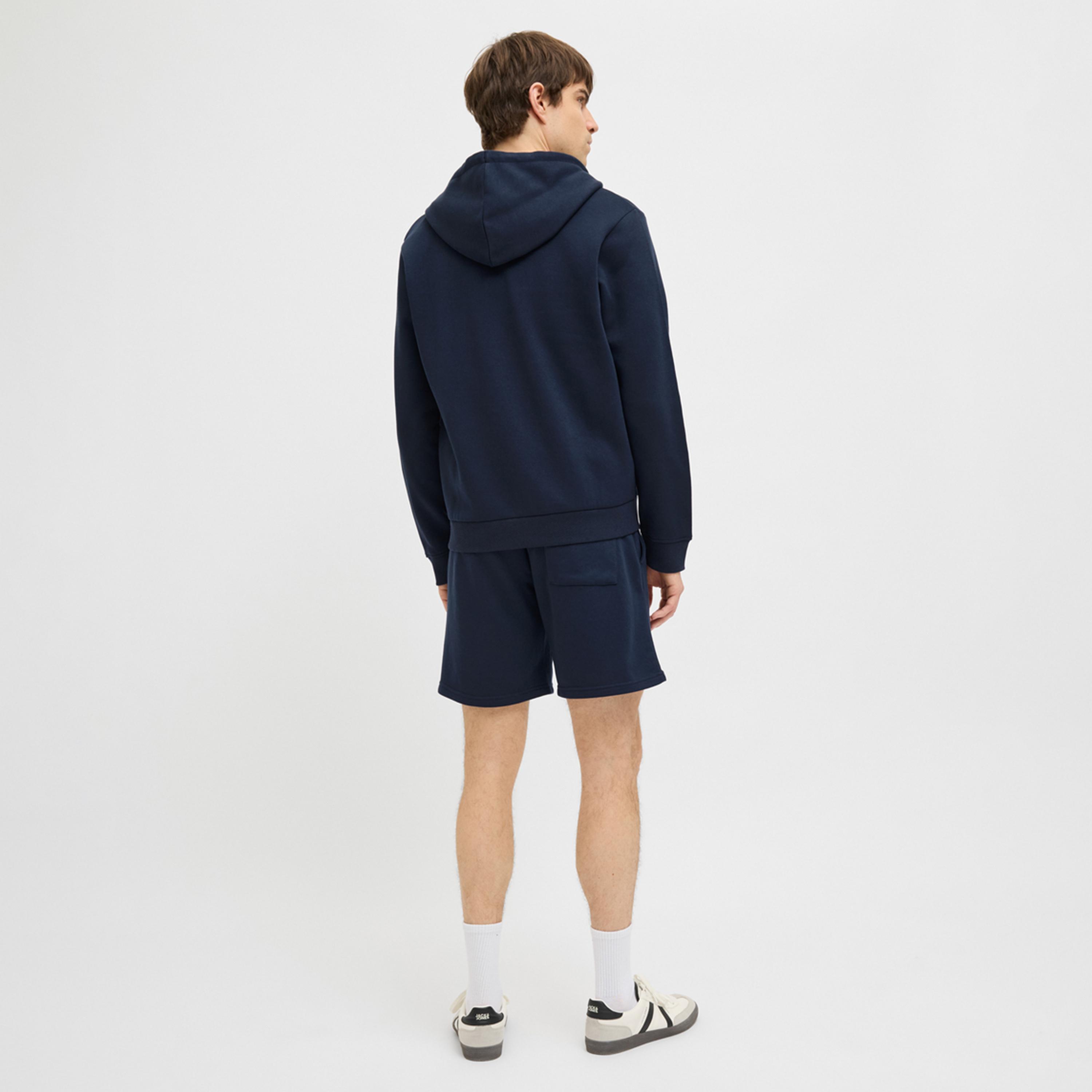 REBEL x Styli Solid Mid Rise Regular Fit Shorts-men-clothing-bottoms-shorts-image-3