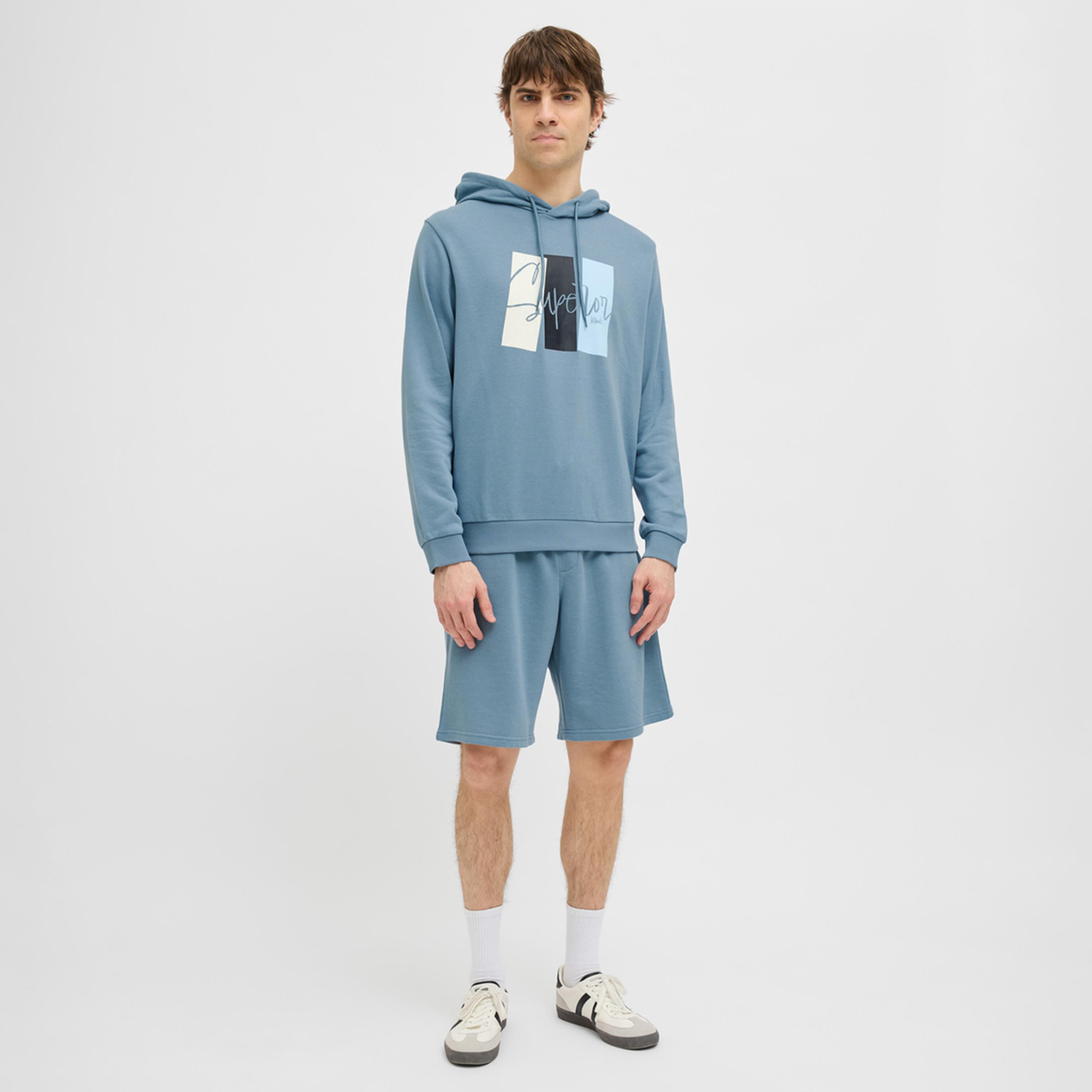 ريبيل × ستايلي - شورت سادة متوسط الارتفاع بقصّة عادية-men-clothing-bottoms-shorts-image-2