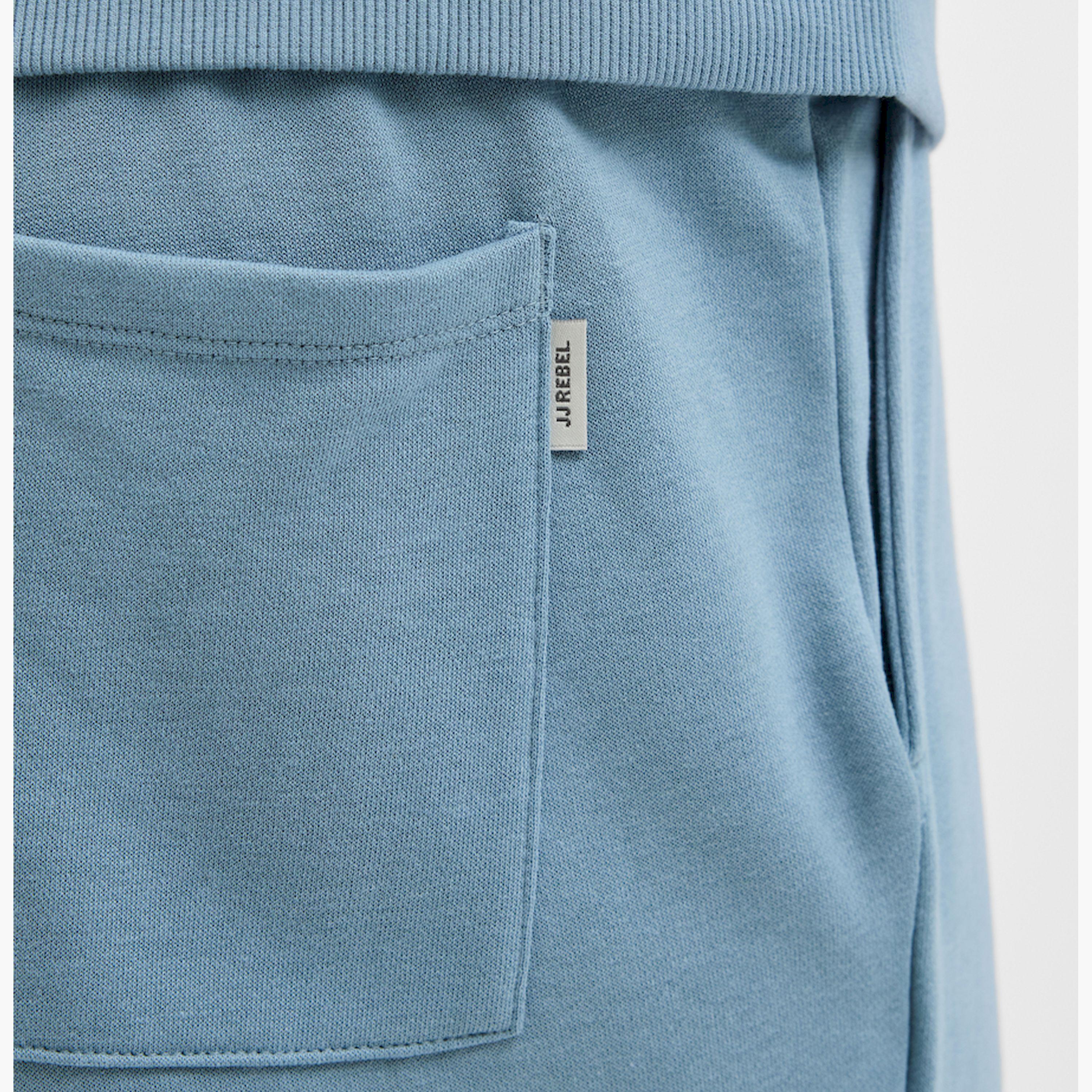 REBEL x Styli Solid Mid Rise Regular Fit Shorts-men-clothing-bottoms-shorts-image-6
