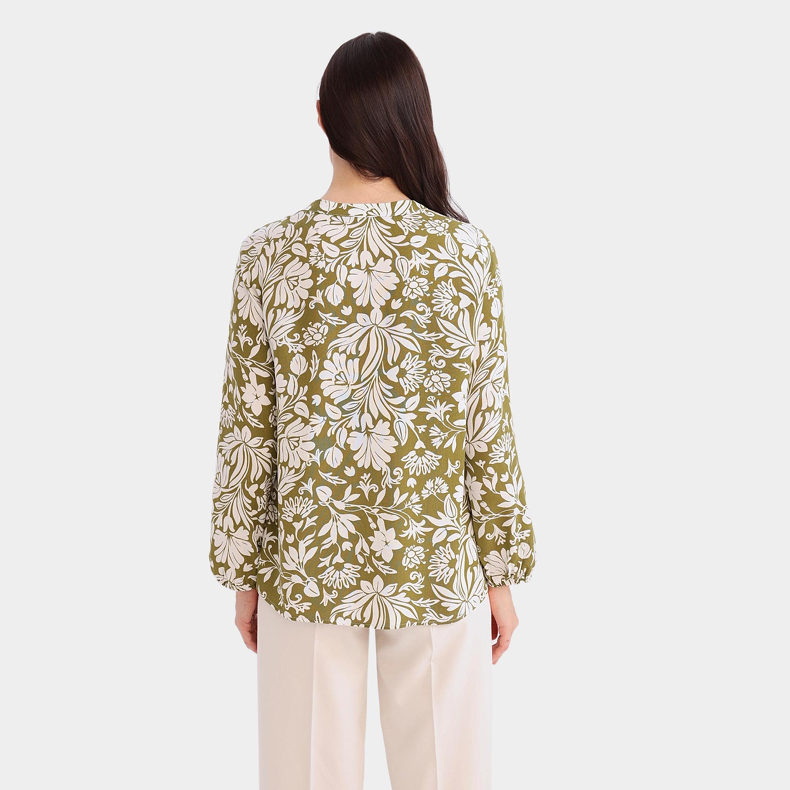 DeFacto X Styli Regular Fit Crew Neck Long Sleeve Blouse-women-clothing-shirtsandblouses-blouses-image-3