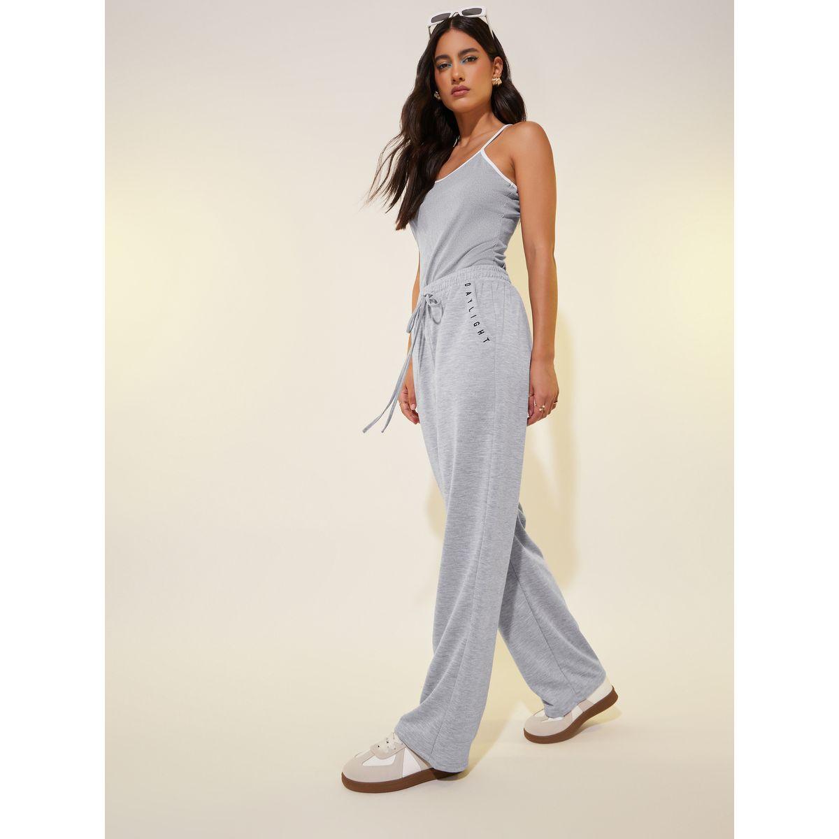 بنطال بأرجل واسعة ورباط خصر-women-clothing-bottoms-trousers-image-1