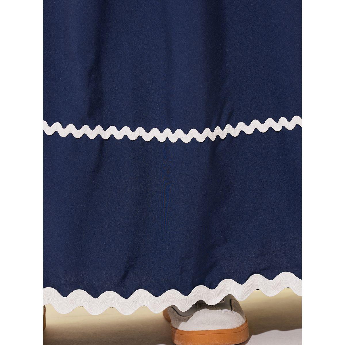 Styli Solid Lace Trim A-Line Maxi Skirt-women-clothing-bottoms-skirts-image-3