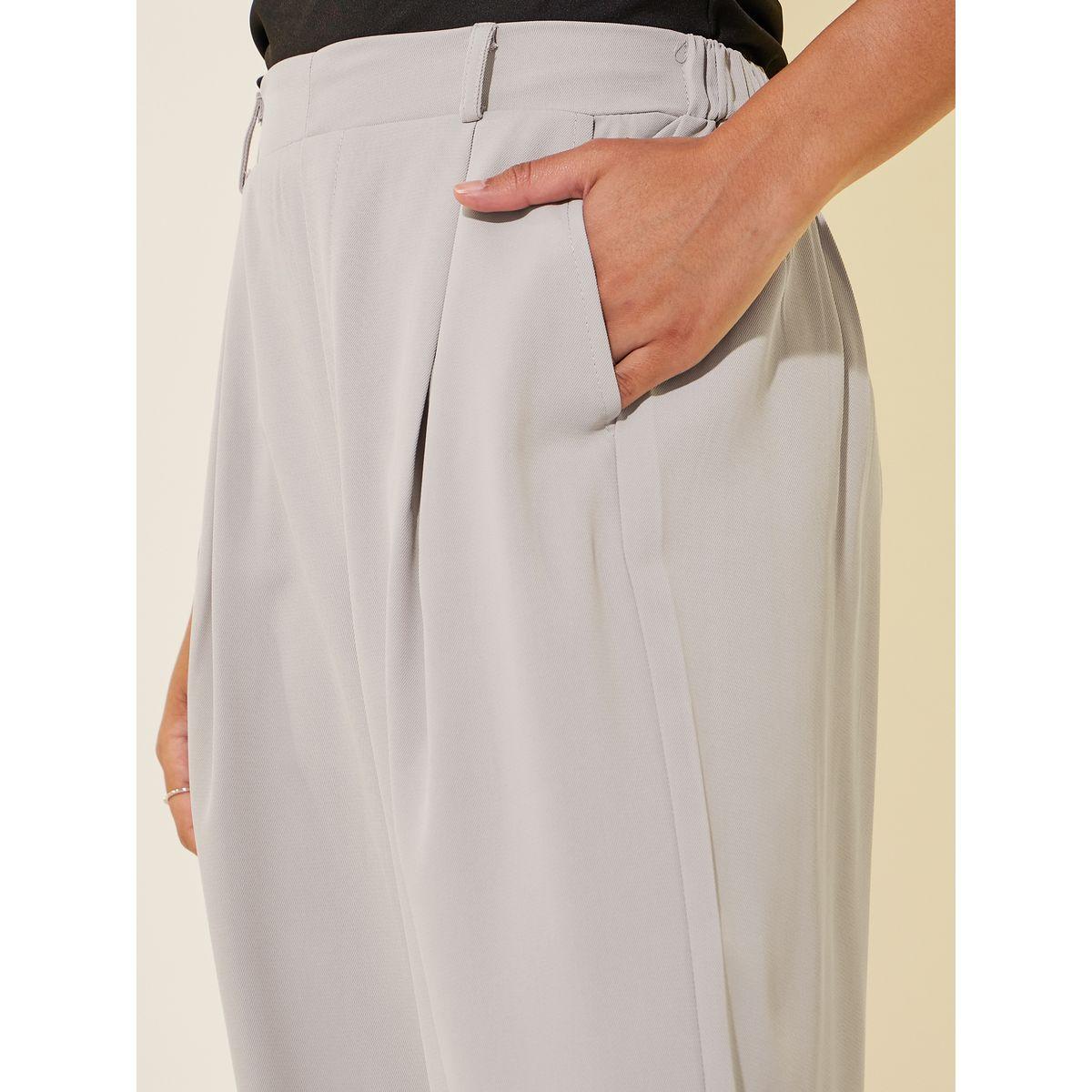 بنطال سادة بأرجل واسعة وكسرات-women-clothing-bottoms-trousers-image-3