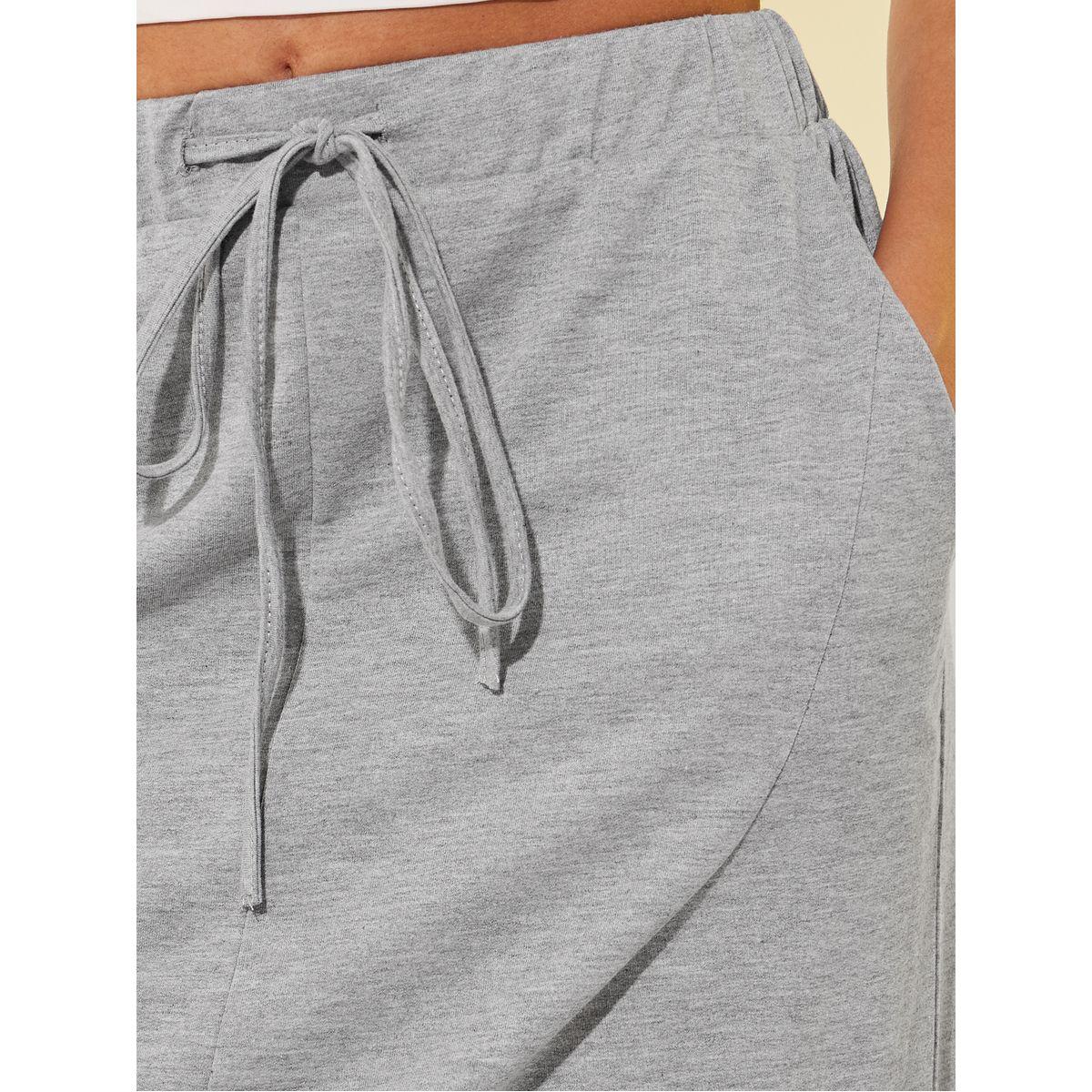 تنورة ميدي سادة برباط خصر-women-clothing-bottoms-skirts-image-3