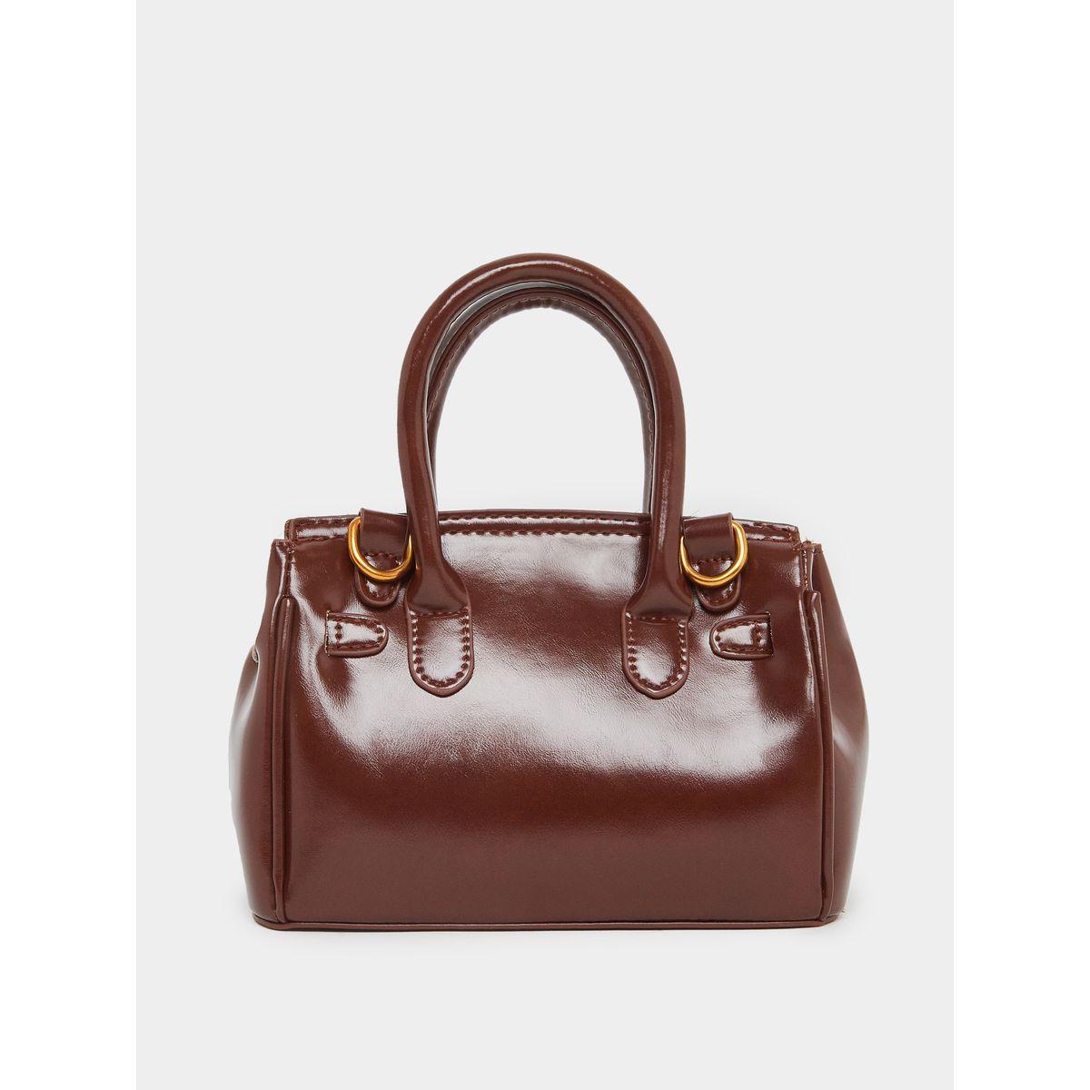 شنطة يد مزينة بسلسلة ومقبضين يد-women-bagsandwallets-handbags-image-2
