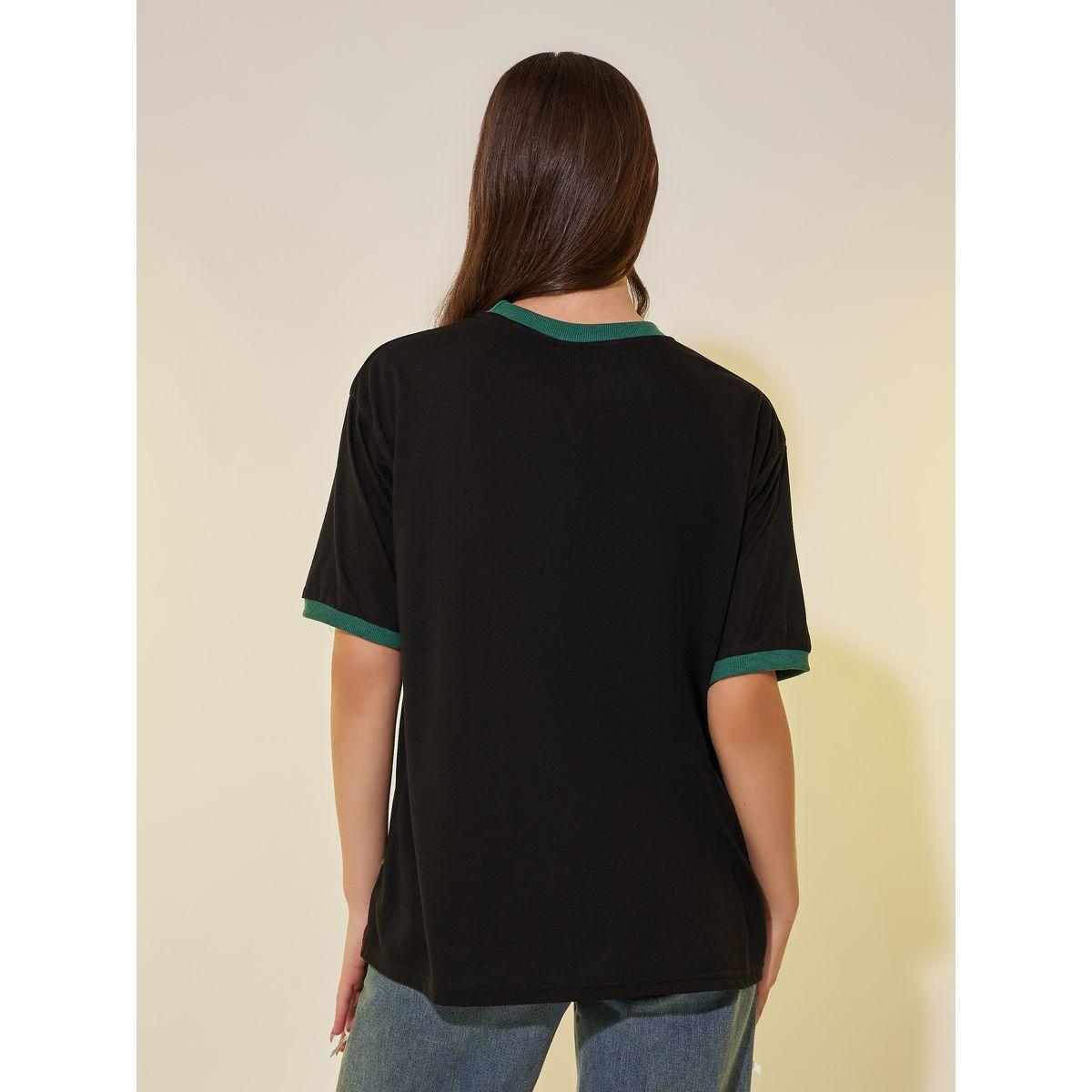 Styli Graphic Printed Round Neck T-Shirt-women-clothing-tshirts-image-4