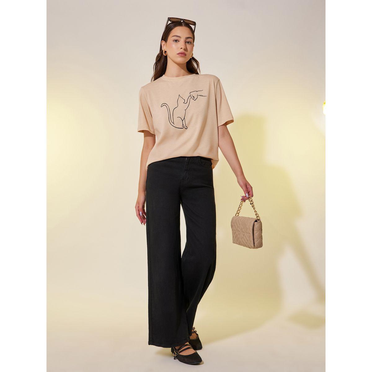 Styli Graphic Printed Regular Fit T-Shirt-women-clothing-tshirts-image-3