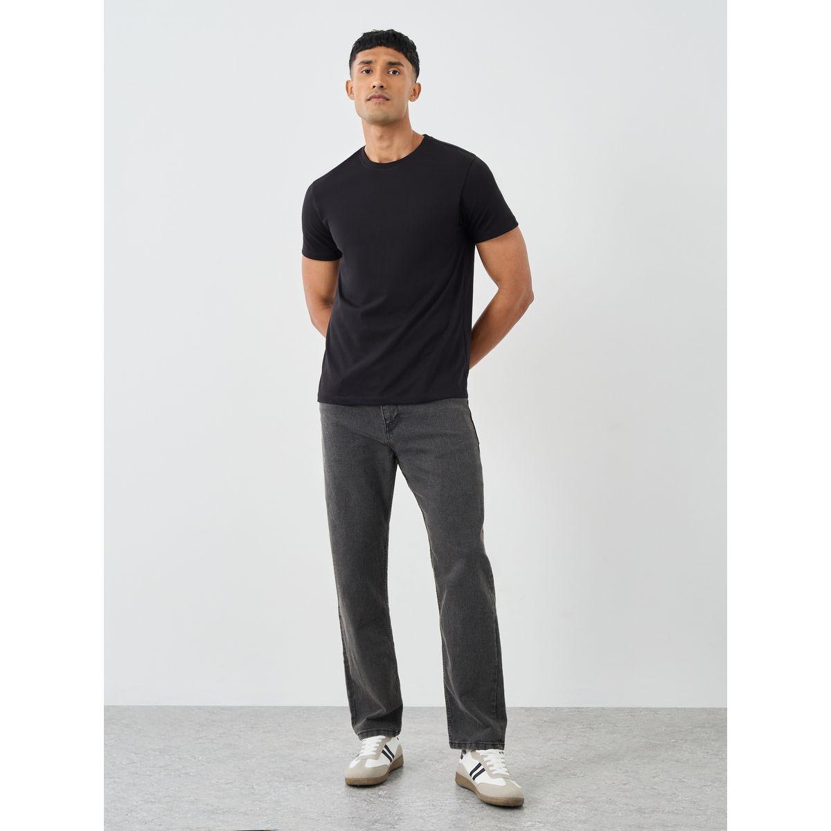 Styli Pack of 2 - Cotton Rich Crew Neck Regular Fit T-Shirt-men-clothing-tshirtsandpolos-tshirts-image-3