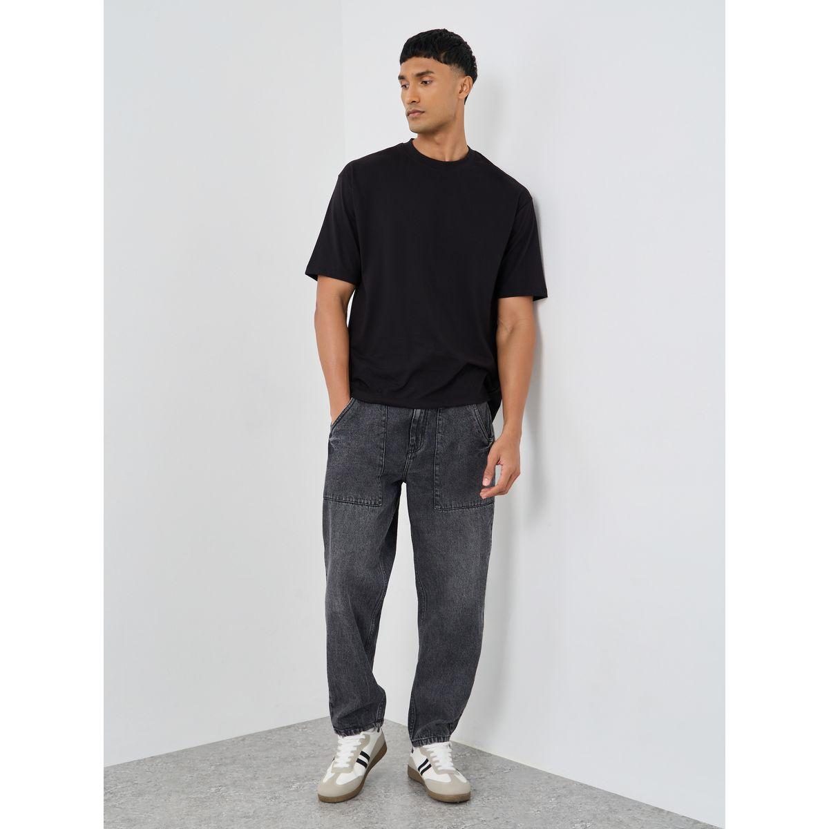 Styli Pack of 2 - Cotton Rich Oversized Crew Neck T-Shirt-men-clothing-tshirtsandpolos-tshirts-image-3