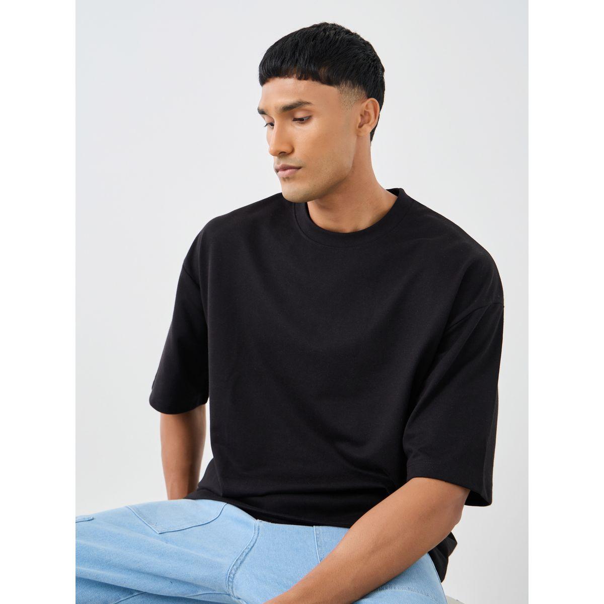 Styli Pack of 2 - Cotton Terry Boxy Crew Neck T-Shirt-men-clothing-tshirtsandpolos-tshirts-image-2